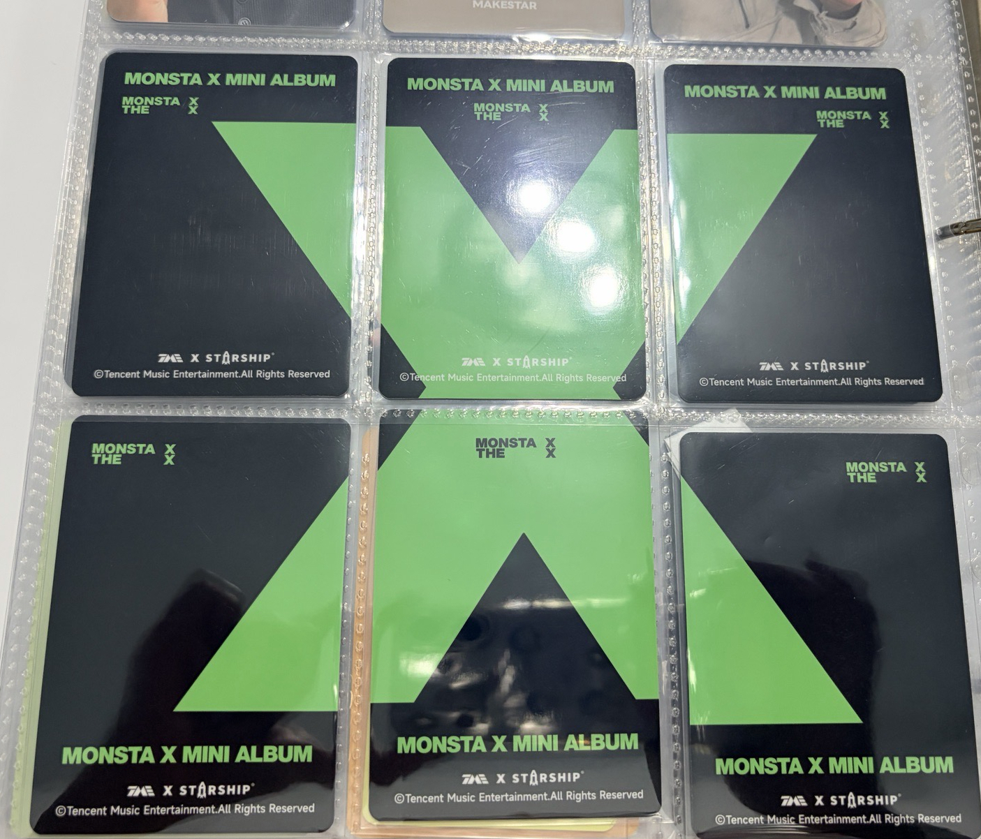 MONSTA X 典藏星光卡 1星