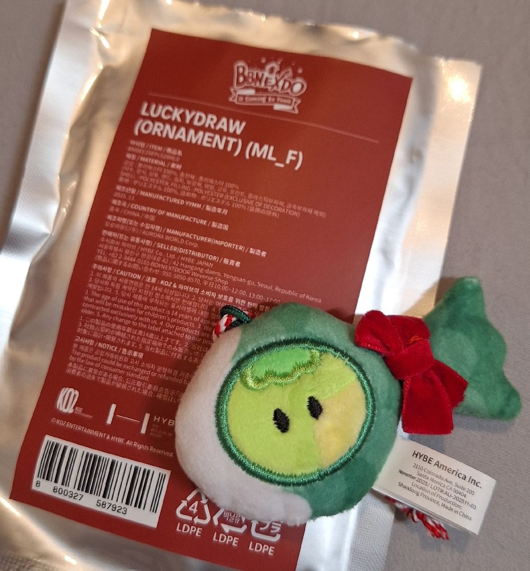 BBNEXDO 聖誕豆豆眼吊飾 線上一販