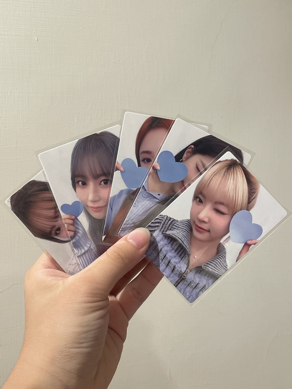 LE SSERAFIM 二期會員禮小卡🩵