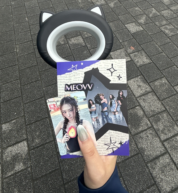 gawon burning up第一週打歌卡