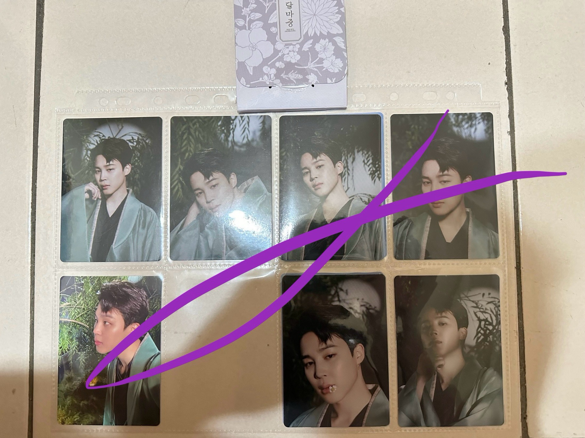 ［拆售］防彈少年團 BTS 2022 DALMAJUNG 中秋 隨機小卡組