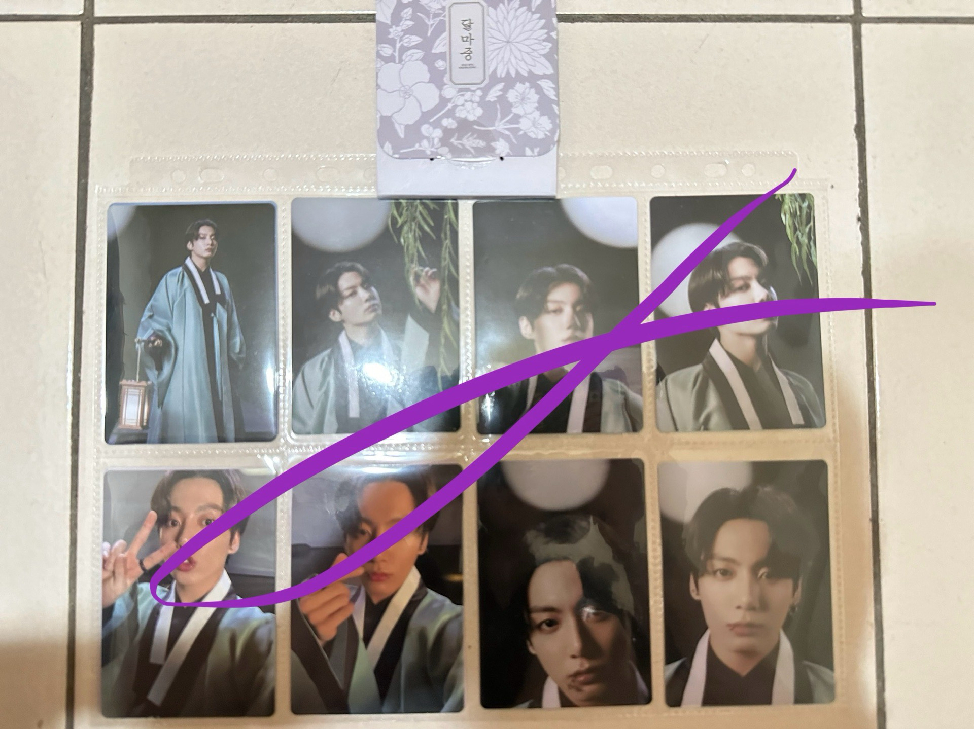 ［拆售］防彈少年團 BTS 2022 DALMAJUNG 中秋 隨機小卡組