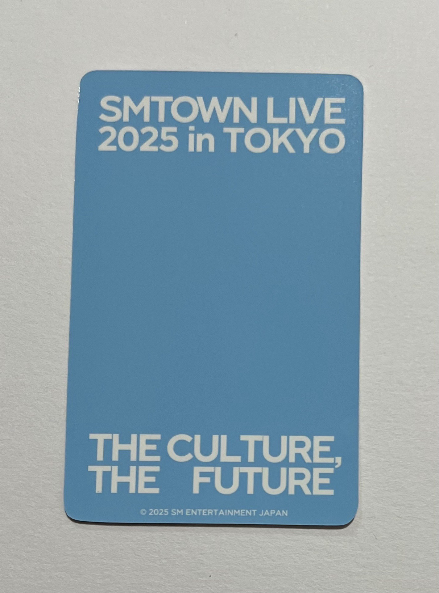 SMTOWN 線下滿額卡 Yuha