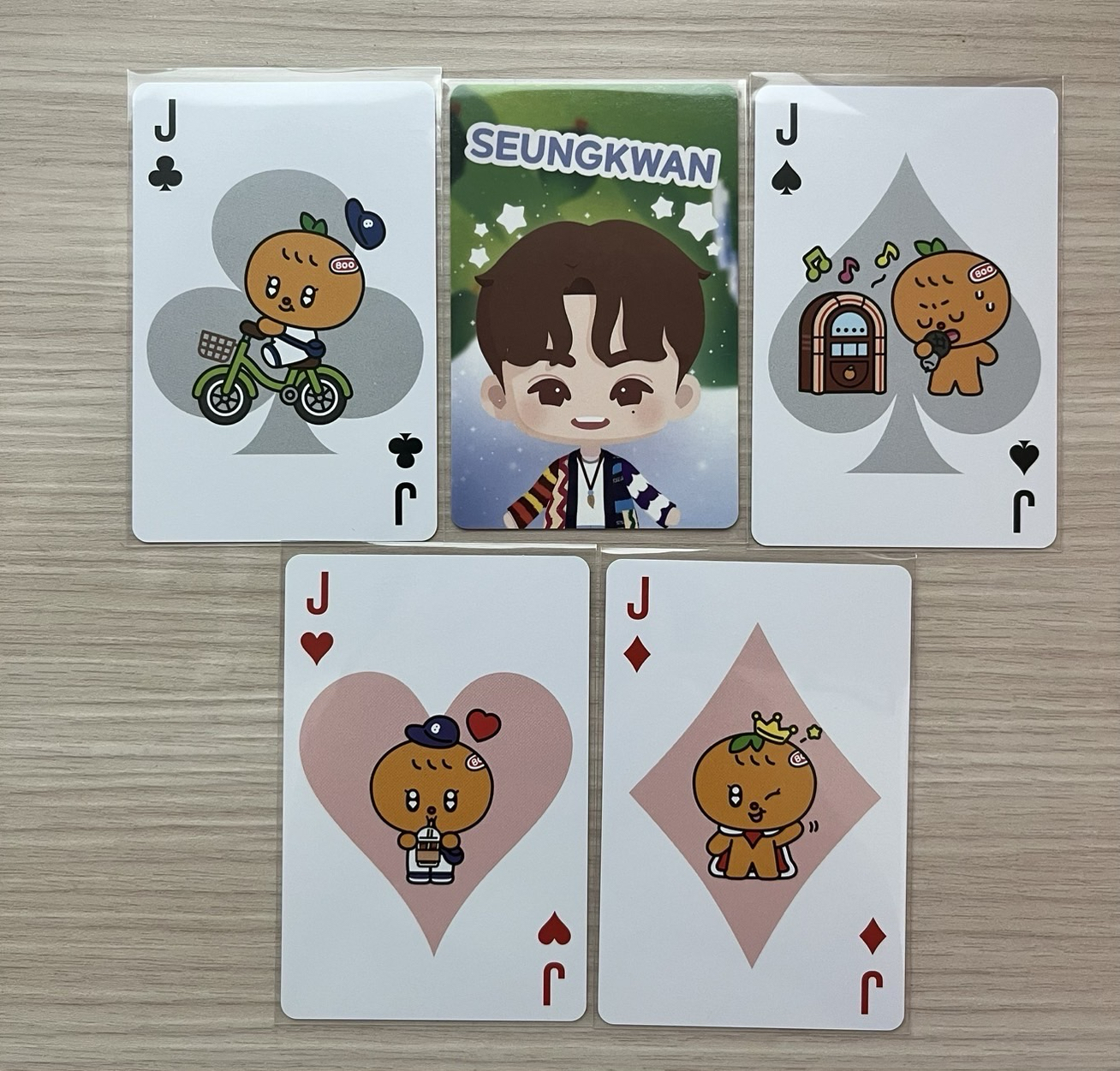 MINITEEN撲克牌、SVT遊戲卡