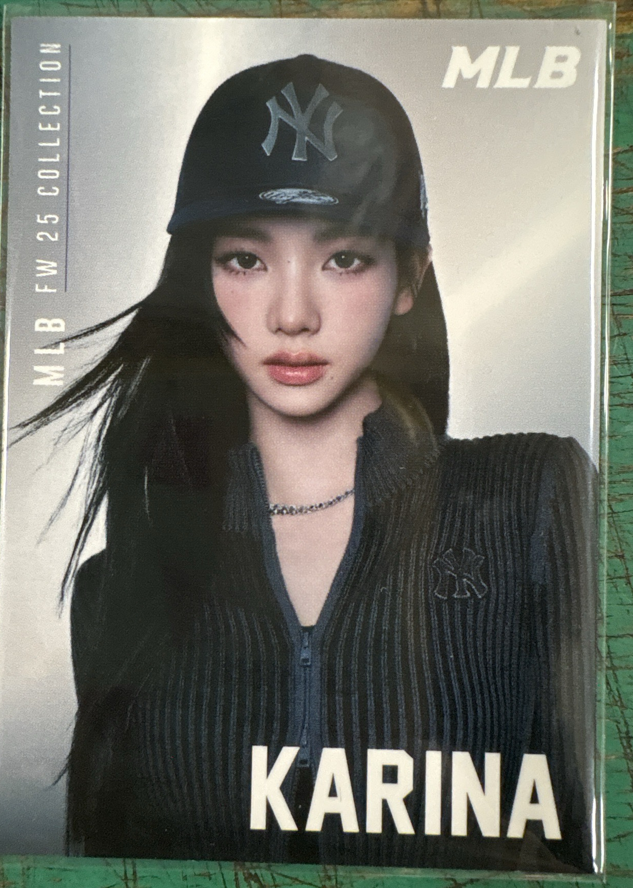 karina MLB代言卡