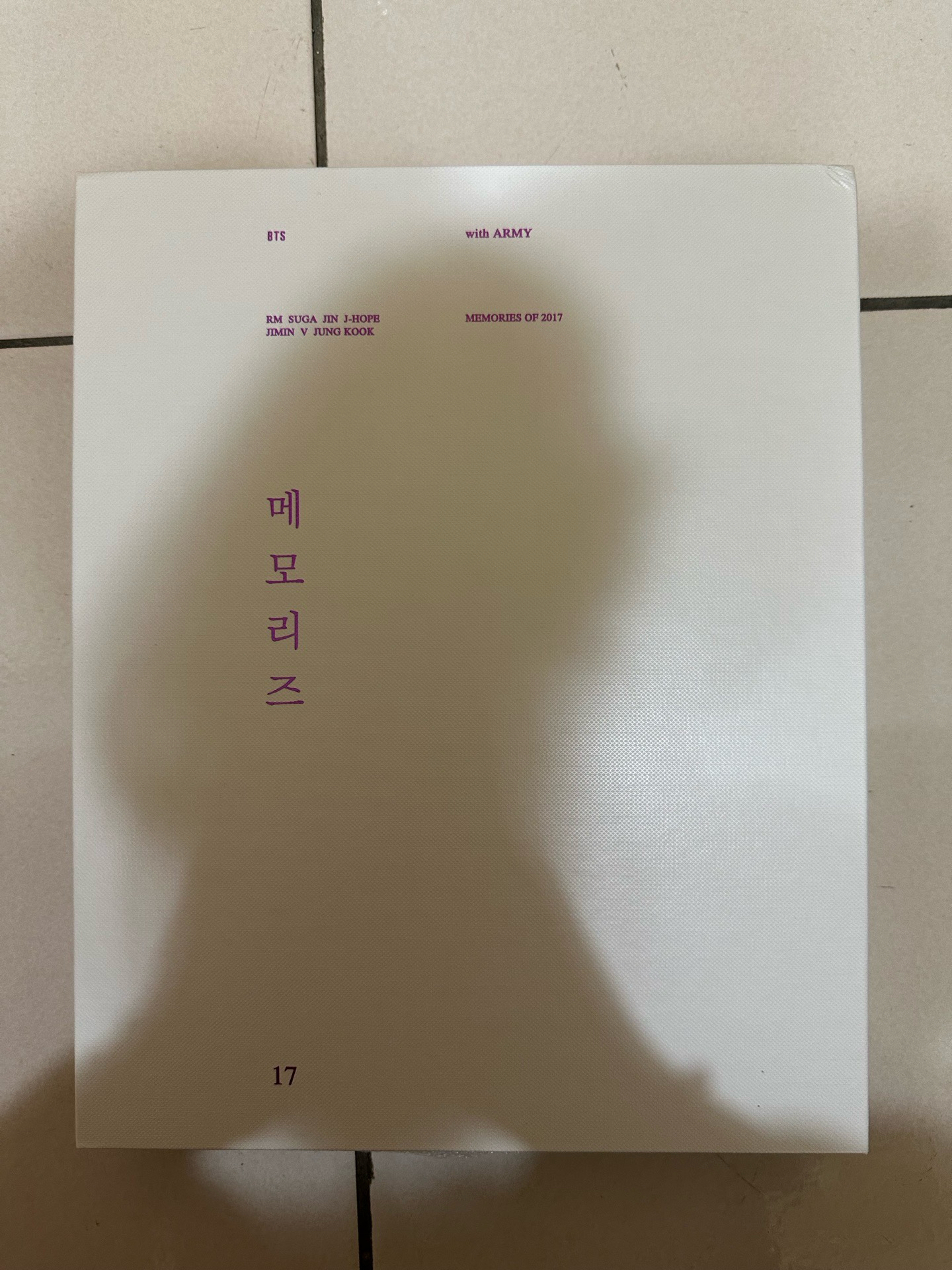 防彈少年團 BTS - BTS MEMORY OF 2017 回憶錄 5DVD (韓國進口版)