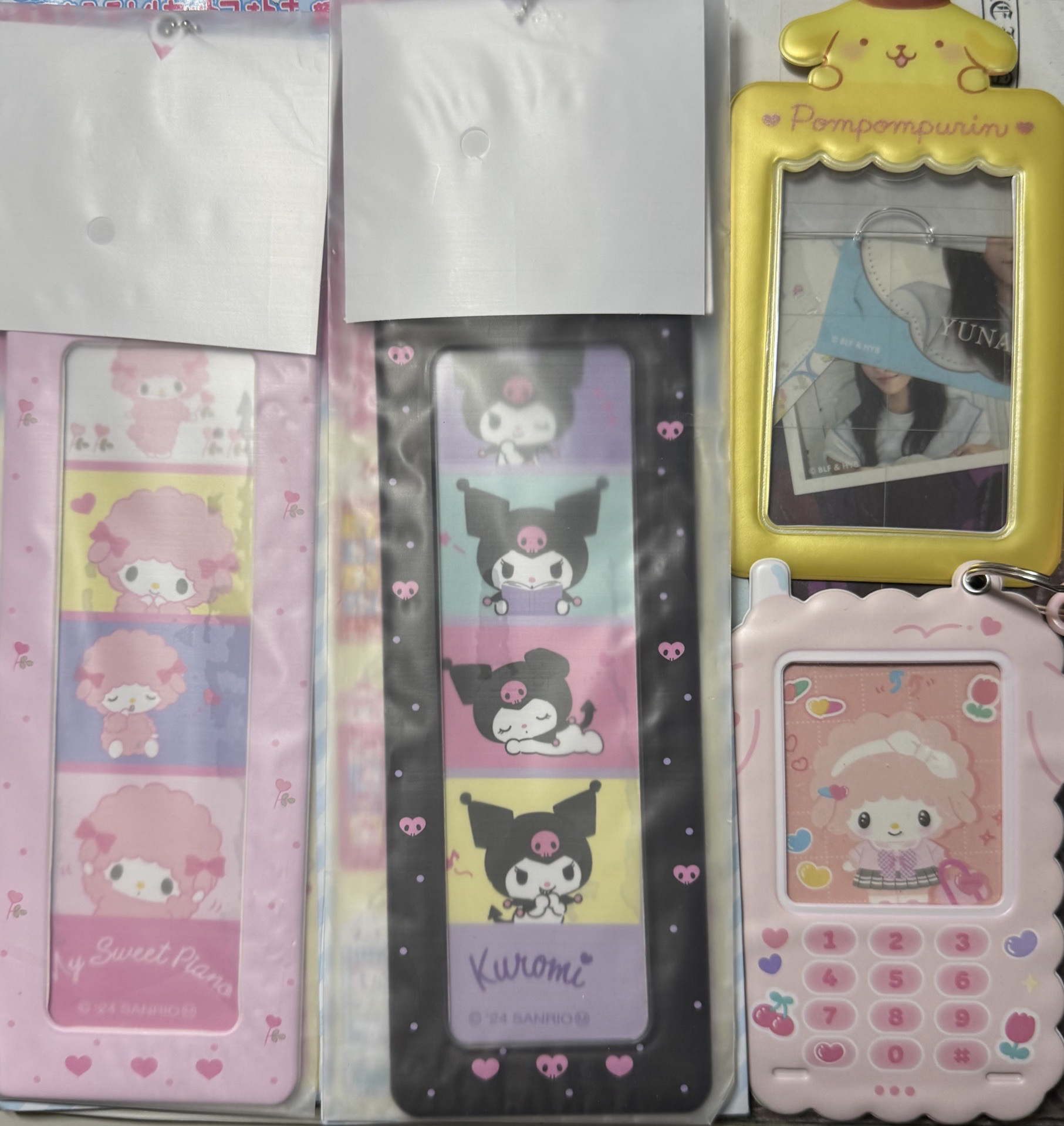 三麗鷗人生四格、卡套 彼安諾 布丁狗 酷洛米