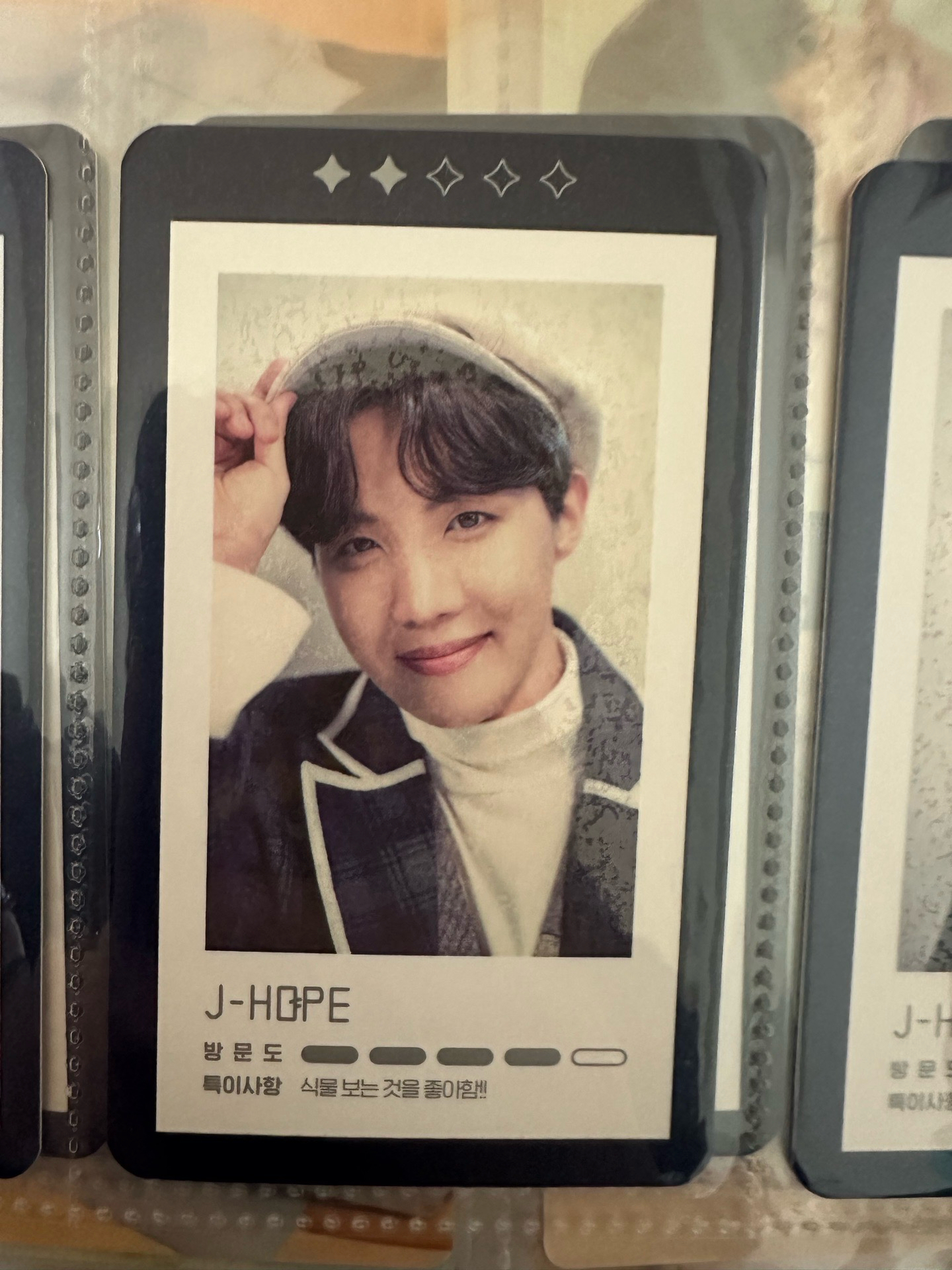 訊息卡 J hope 2/5