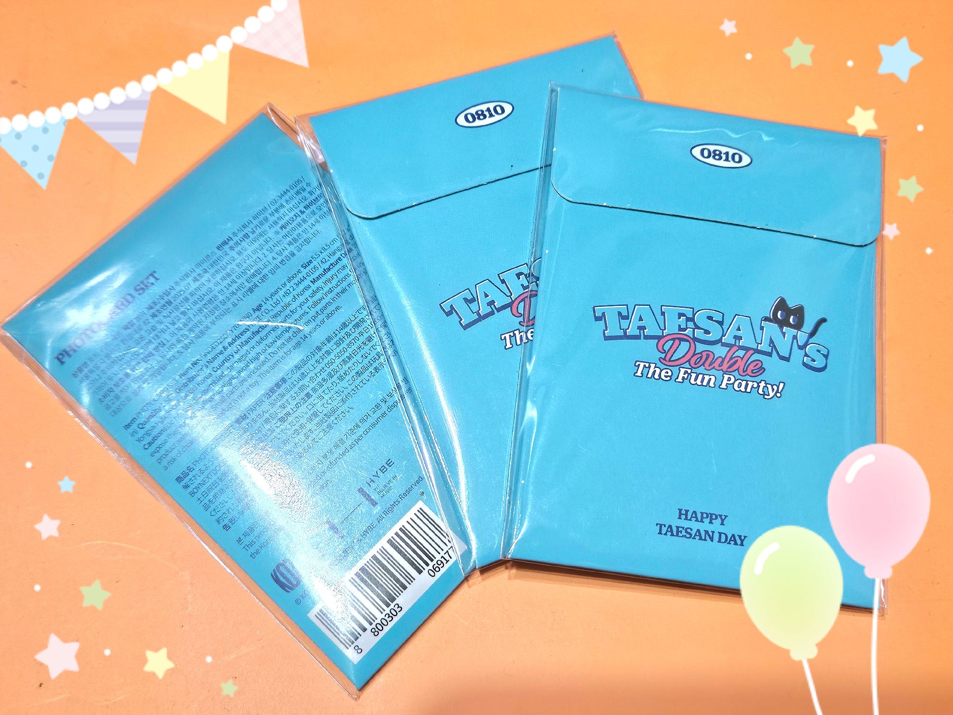 現貨 25年 泰山未拆生日卡包