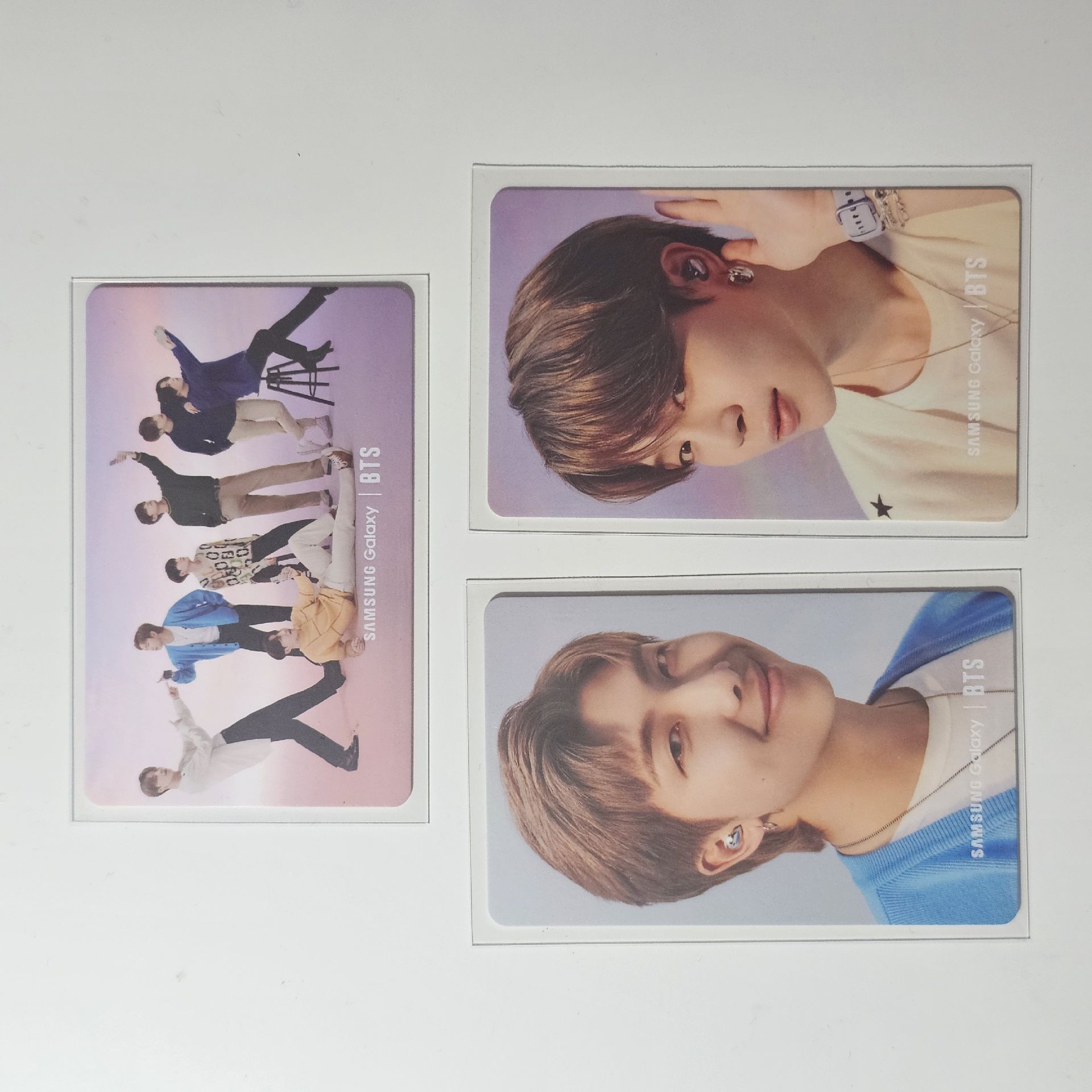 💜現貨｜BTS Samsung 三星 代言小卡 金南俊 朴智旻