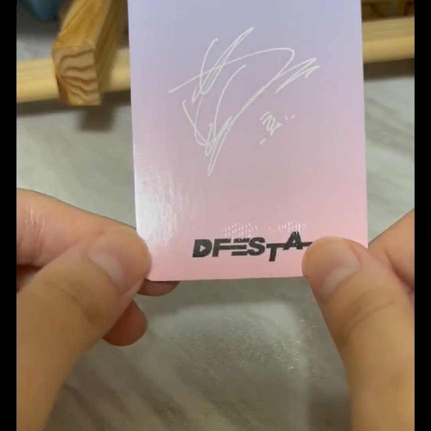 22年 D'FESTA D社雜誌卡 雜誌封面卡 金毛榮 權順榮 Hoshi