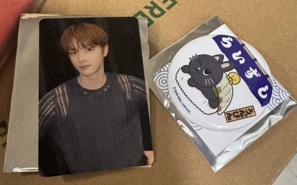 壽司快閃滿額燦/兔鴨貓徽章