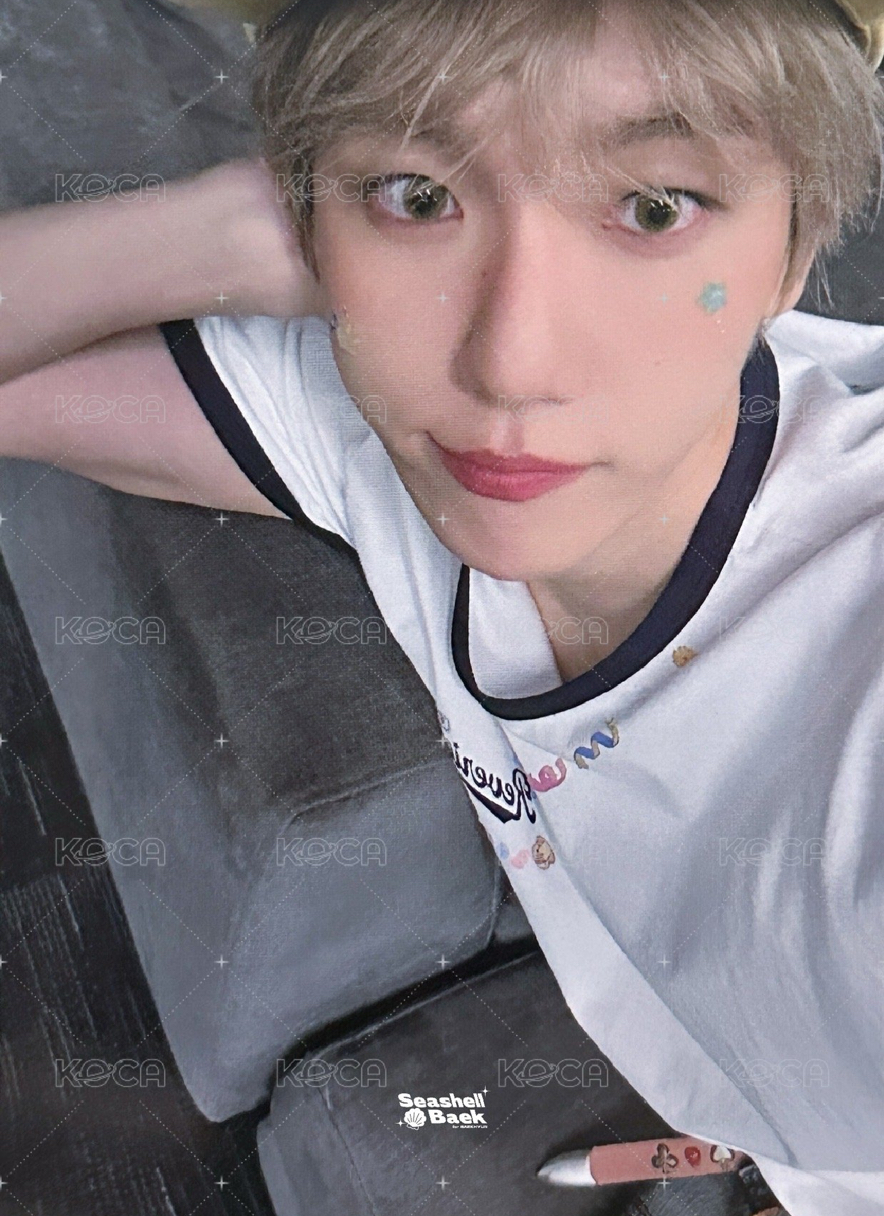 邊伯賢 台北場入場小卡