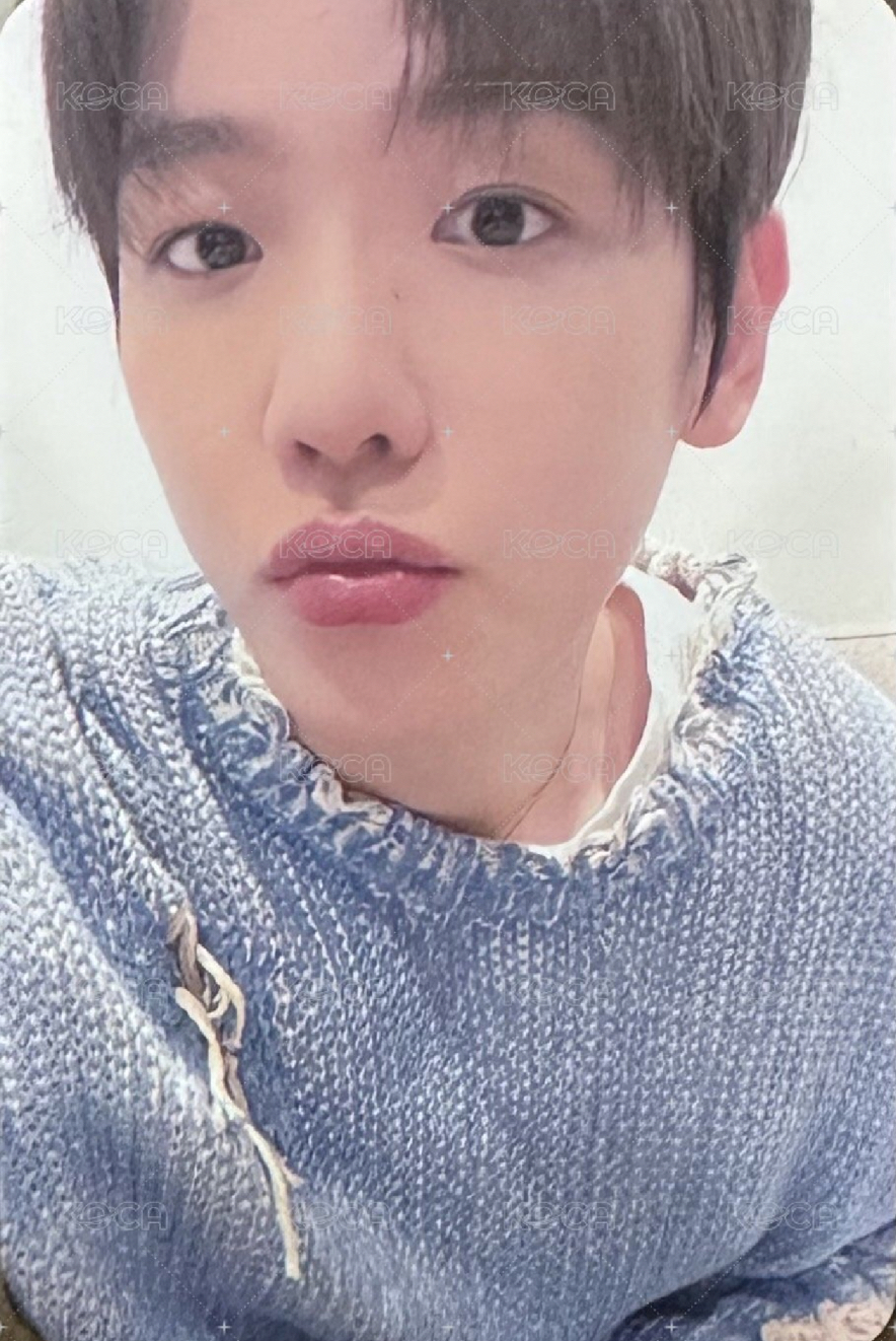 邊伯賢 台北場入場小卡