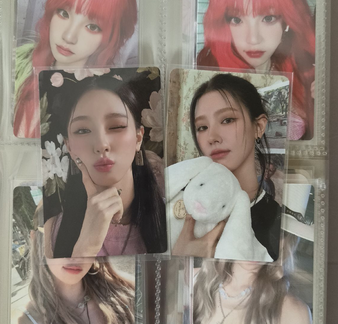 i-dle 專卡 2張麵