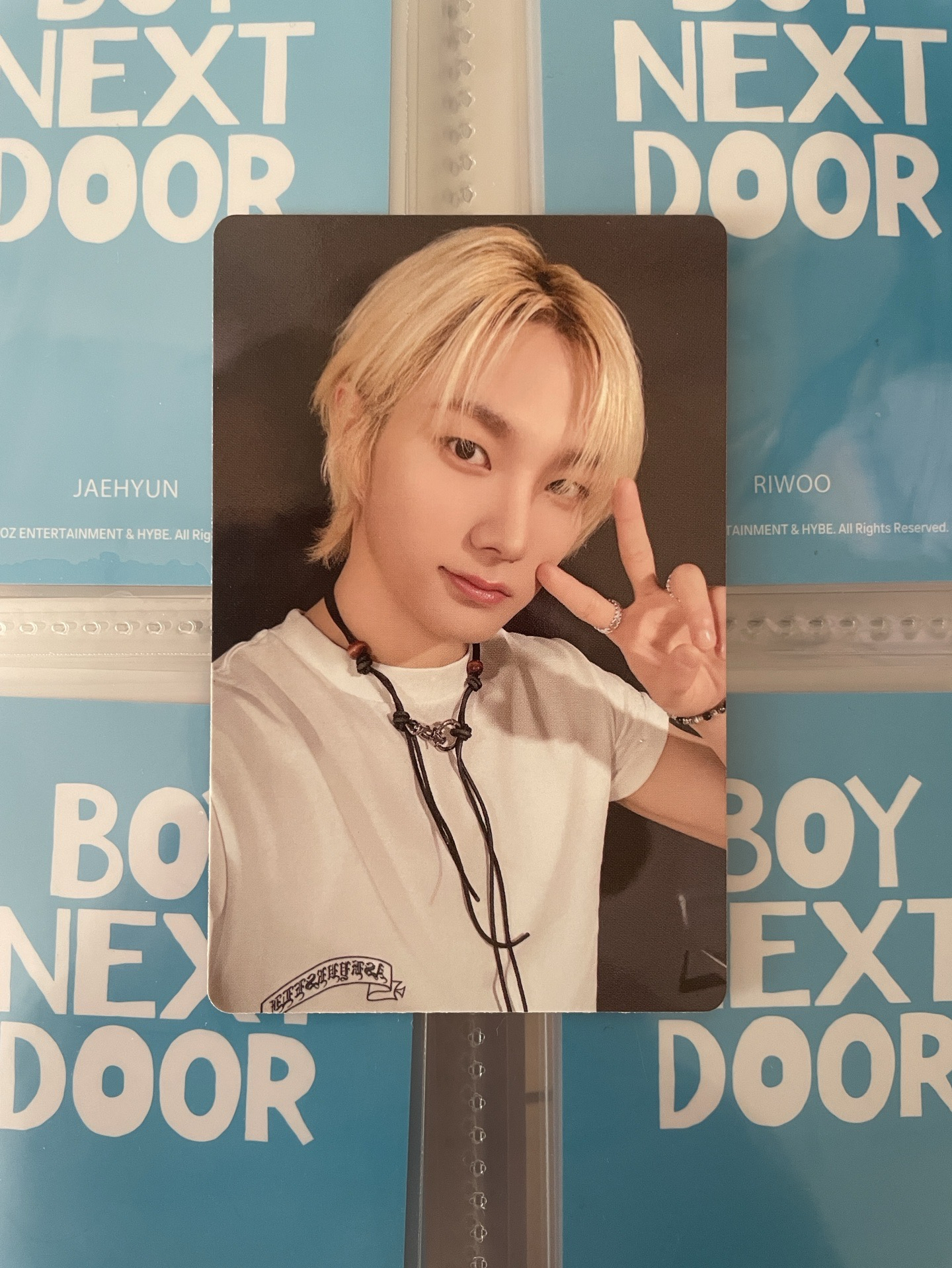 朴成淏 SUNGHO 박성호 The Action 外套 周邊卡 