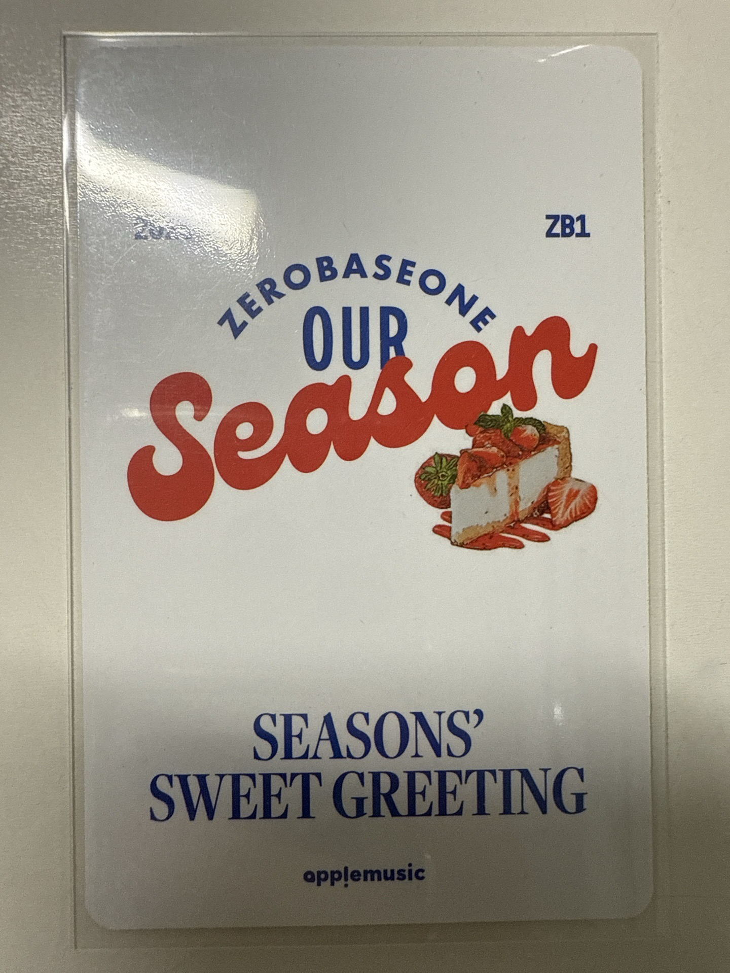 章昊 25年曆 特典卡