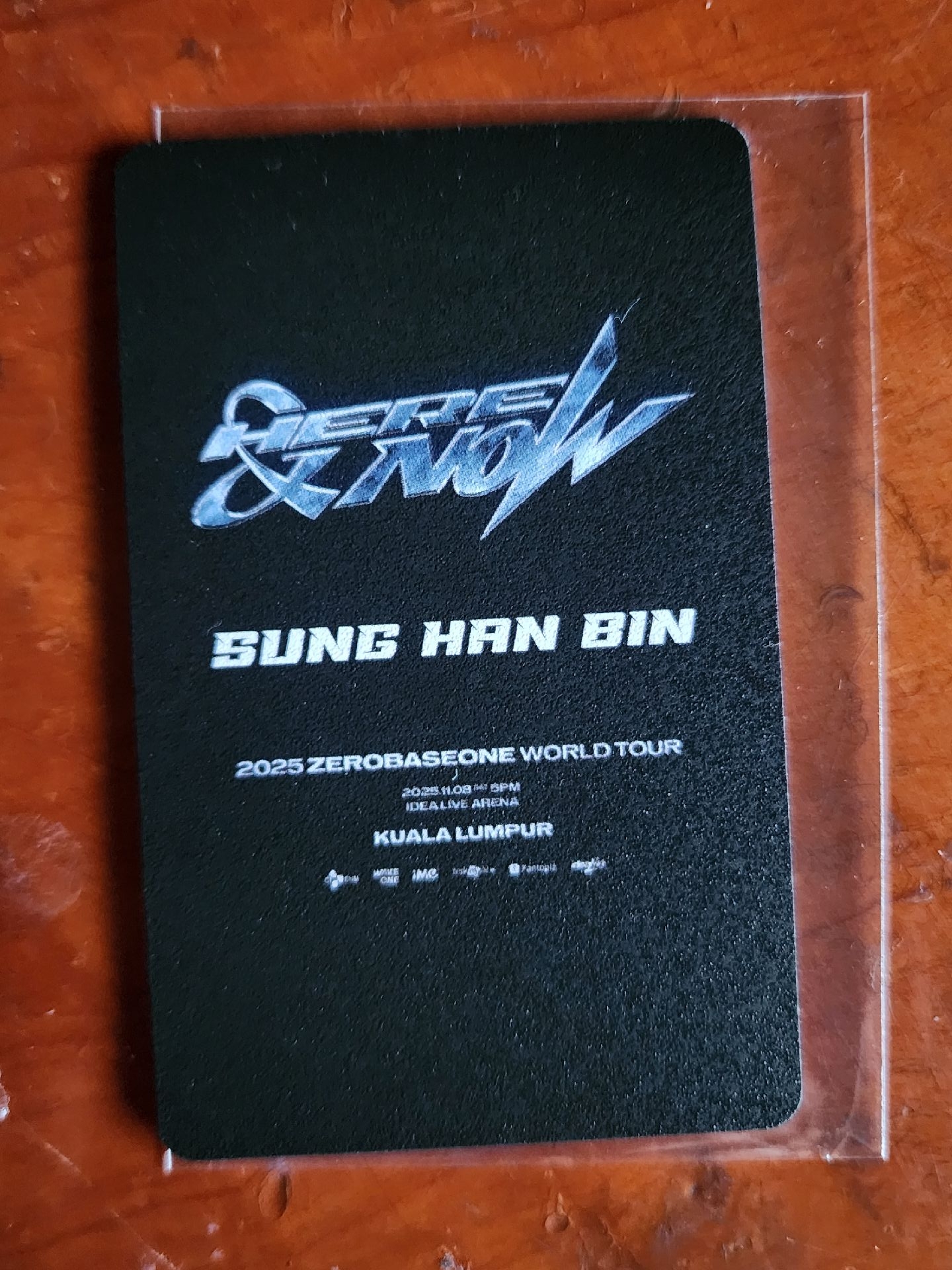 世巡H&N 入場卡 / 場限卡 吉隆坡場 zone卡 - 韓彬