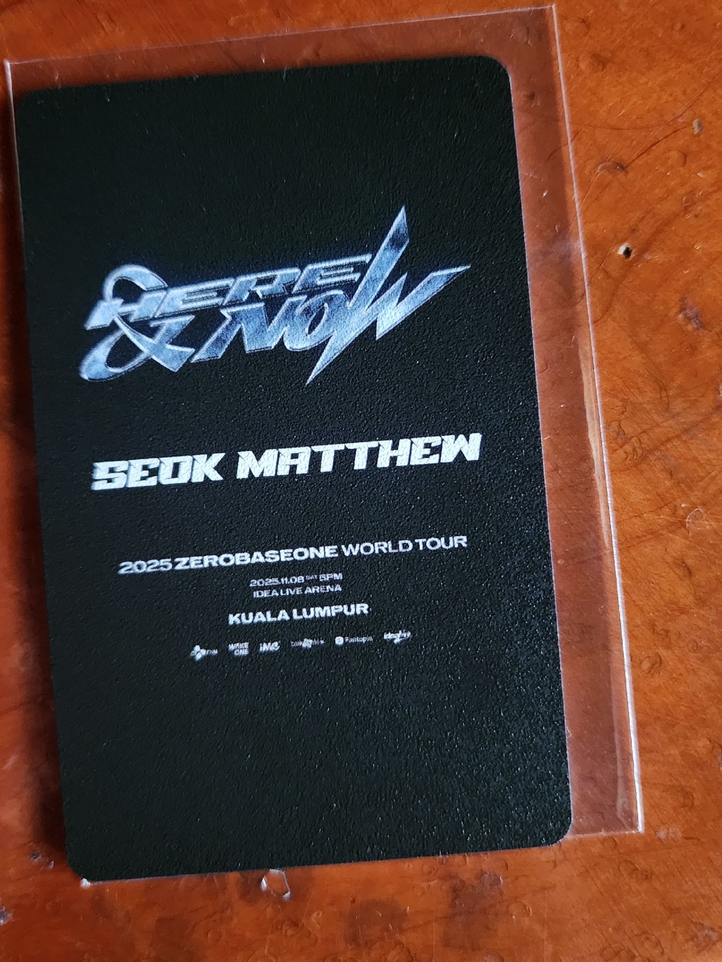 世巡H&N 入場卡 / 場限卡 吉隆坡場 zone卡 - 修