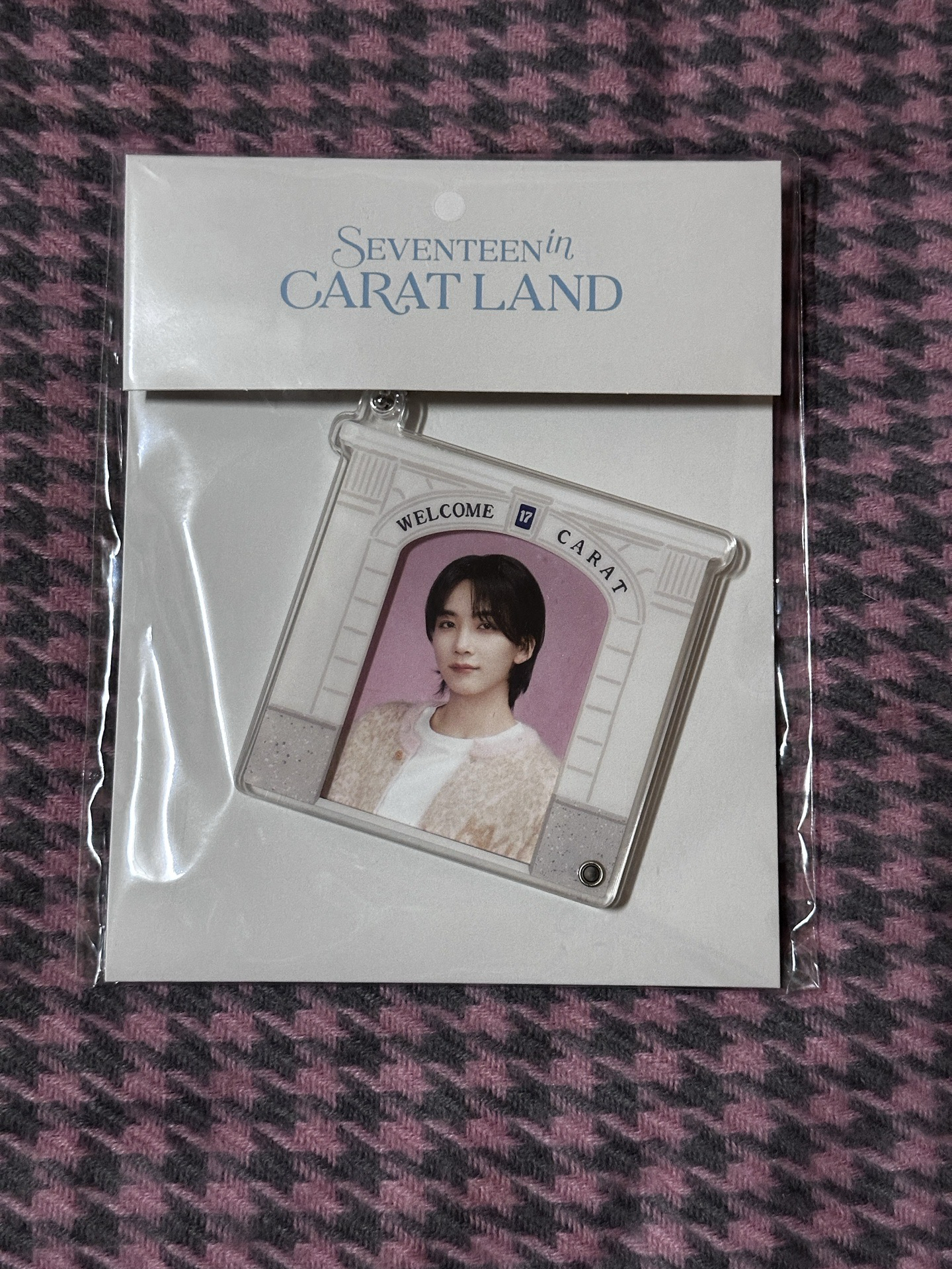 seventeen 尹淨漢2024克拉島壓克力吊飾