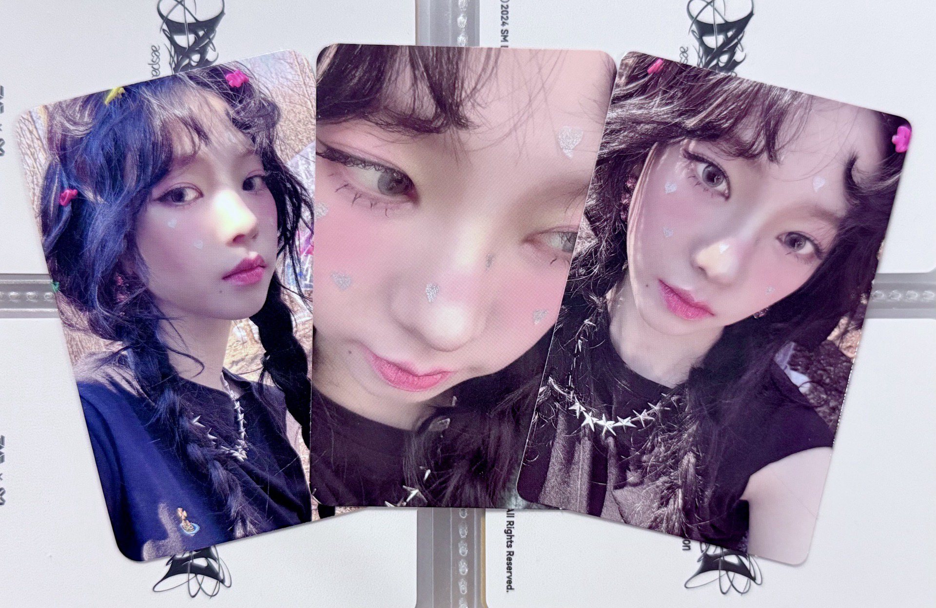 KARINA 麻花辮造型 SR中文卡背 MK預售 M2U幸運卡