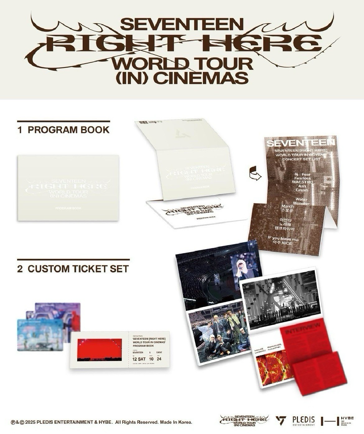 RIGHT HERE 電影手冊/回憶錄 wvs 特典