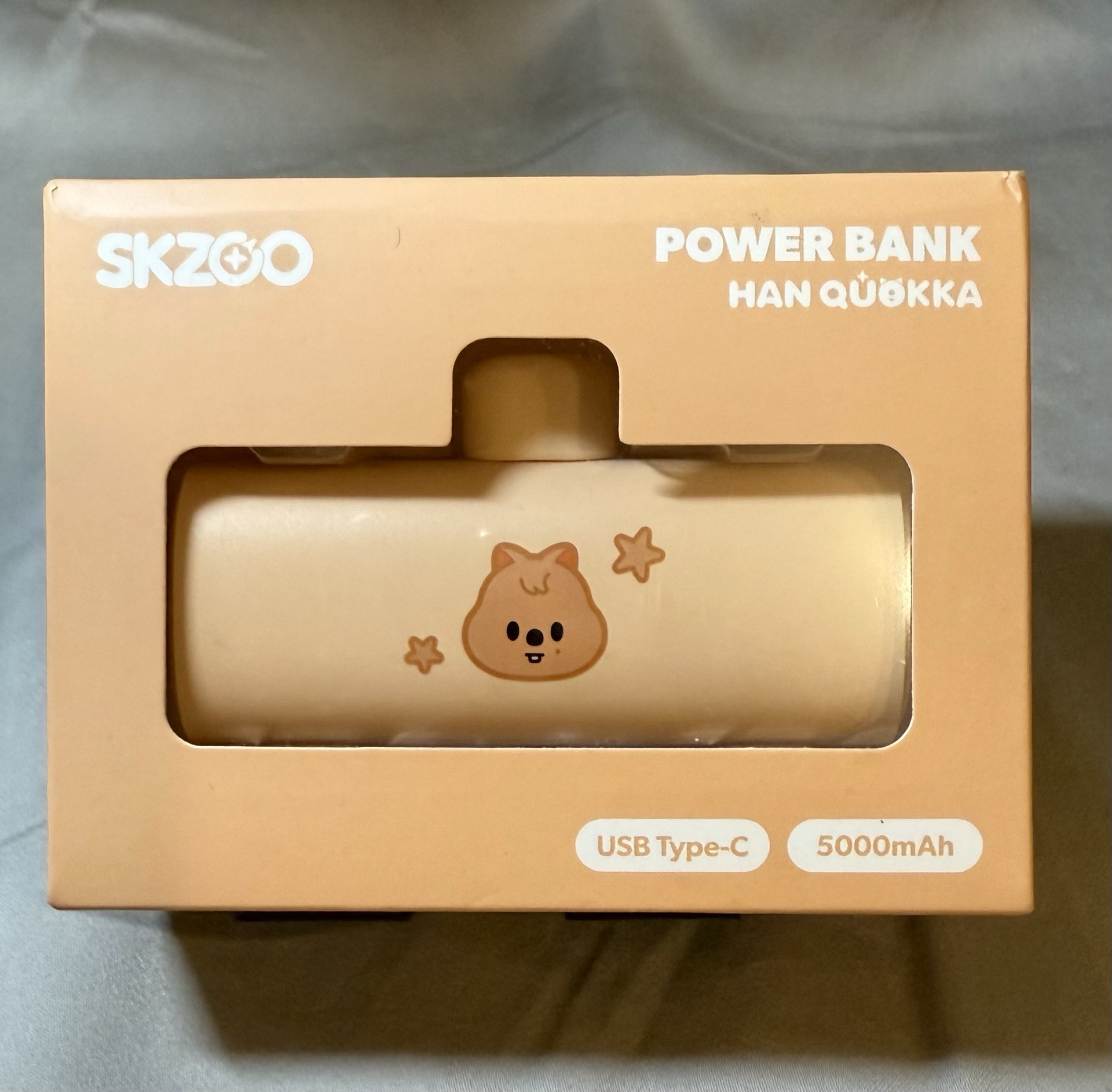 skzoo 韓闊卡 type-c行動電源(已含綁)