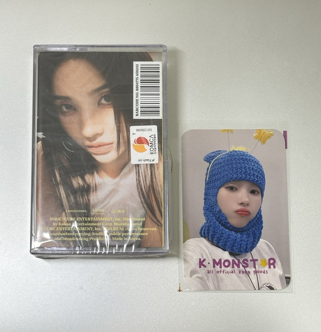 🌟I SWAY 小娟版卡帶（全新未拆）+am幸運卡