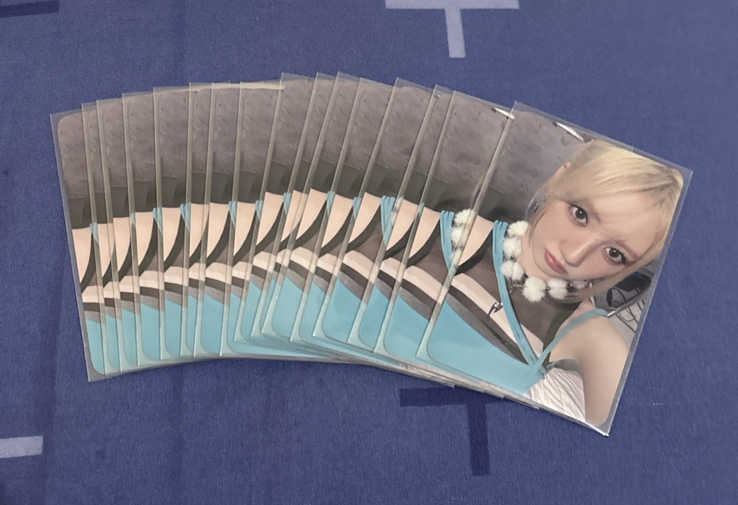 DRIP k4 線下 簽售卡 藍 複數