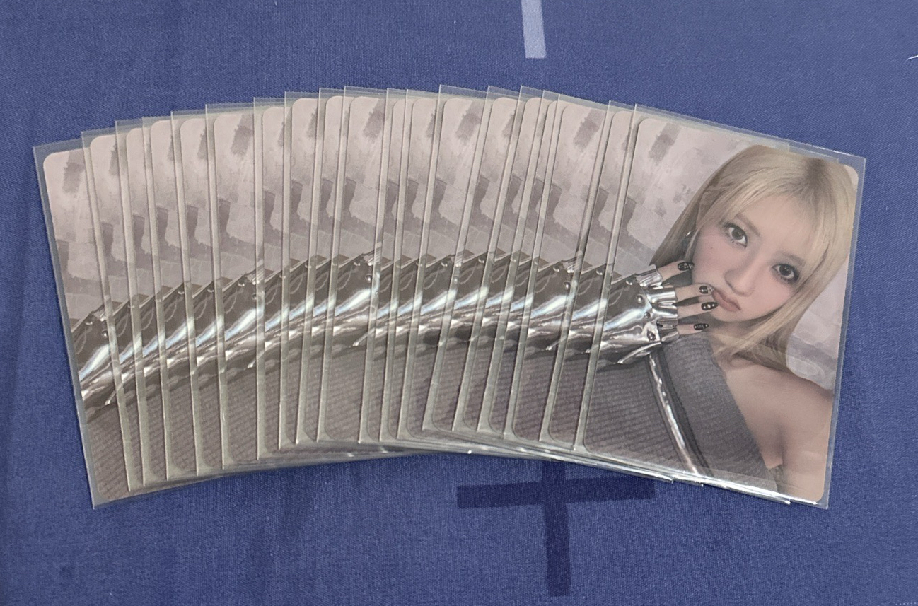 DRIP yg 簽售卡 藍 複數