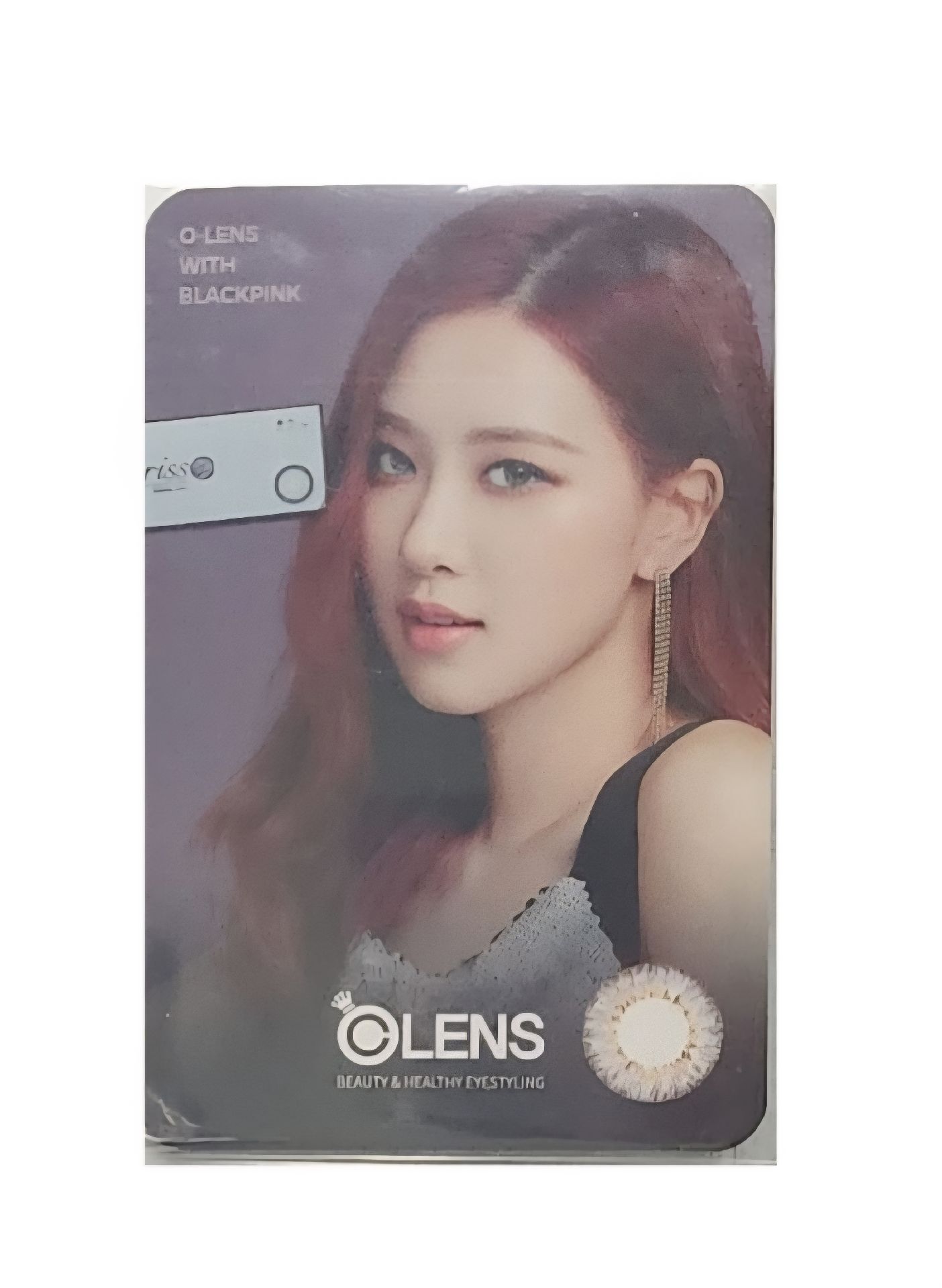 ROSÉ  OLENS代言卡 第一代紅髮肉 