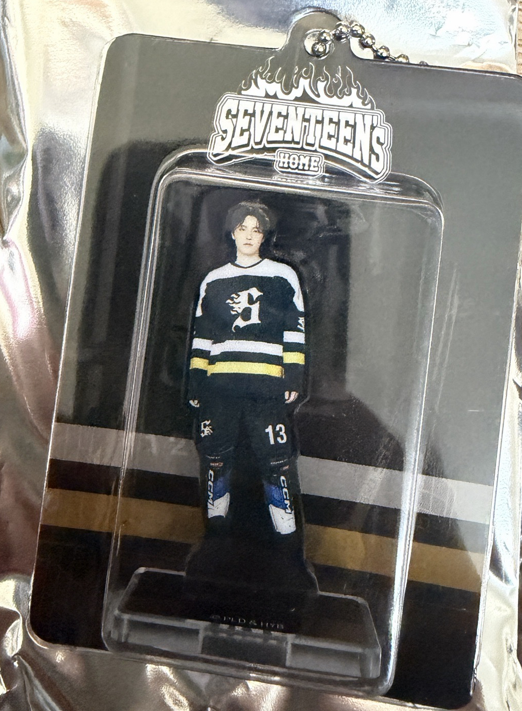 燦 25’HOME 鑰匙圈吊飾 壓克力小盒子吊飾