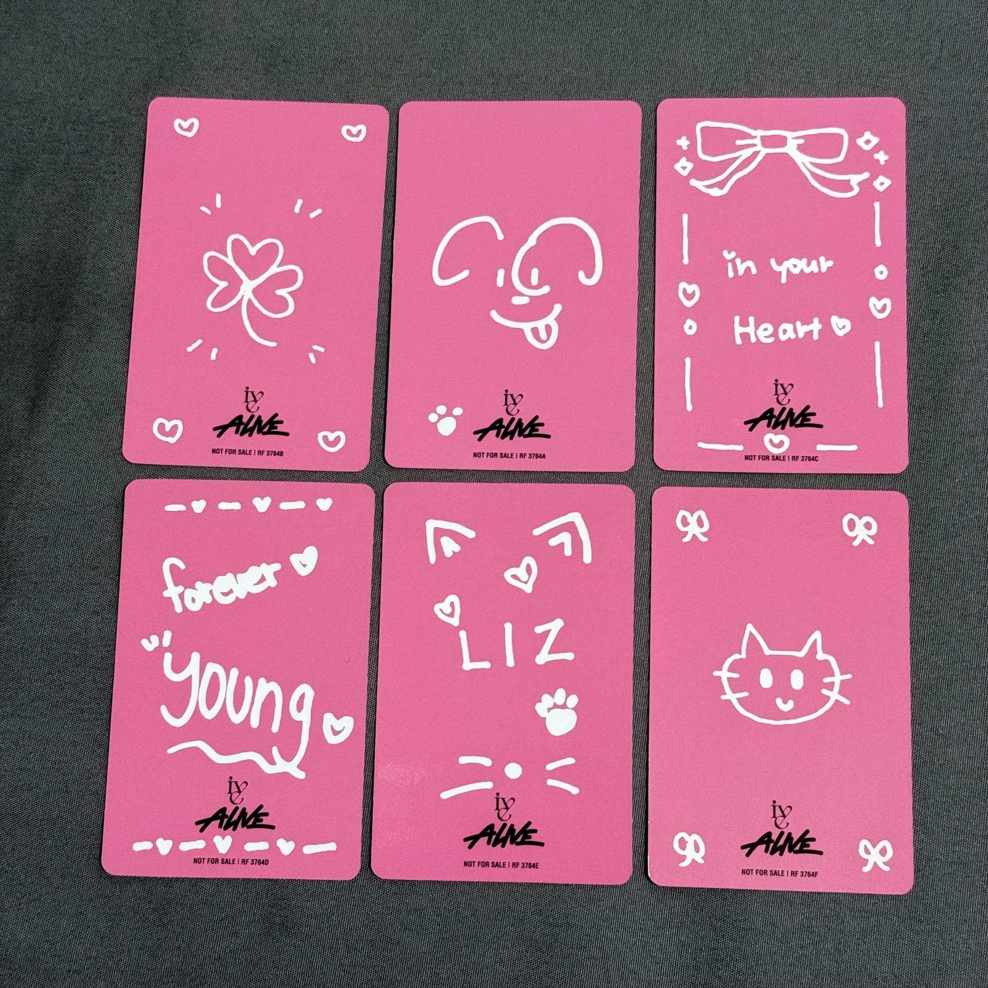 IVE ALIVE 個人盤 單封小卡