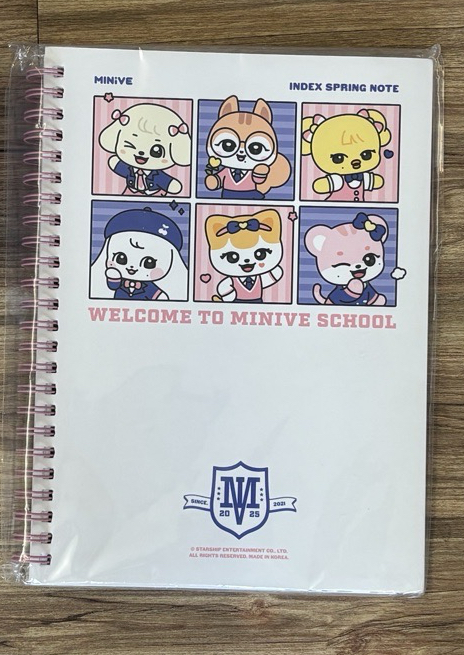 MINIVE SCHOOL 筆記本