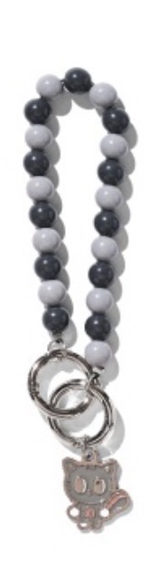 日限定珠珠鑰匙圈-松貓