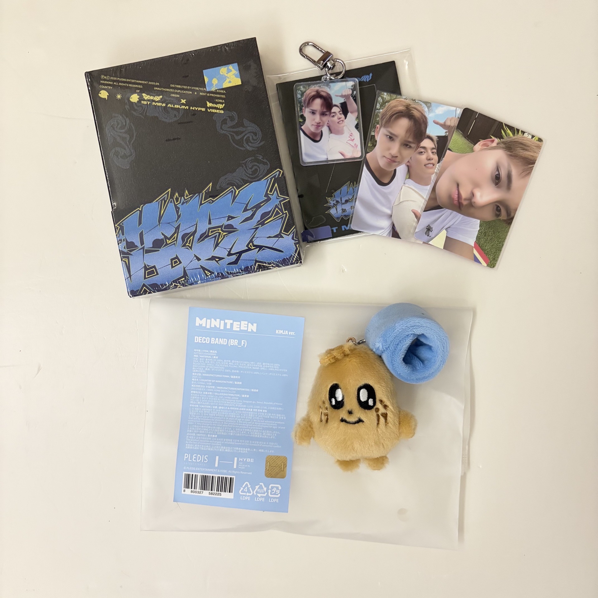 SEVENTEEN MINGYU MINITEEN 手燈環 CxM HYPE VIBES 未拆專 WVS 特典