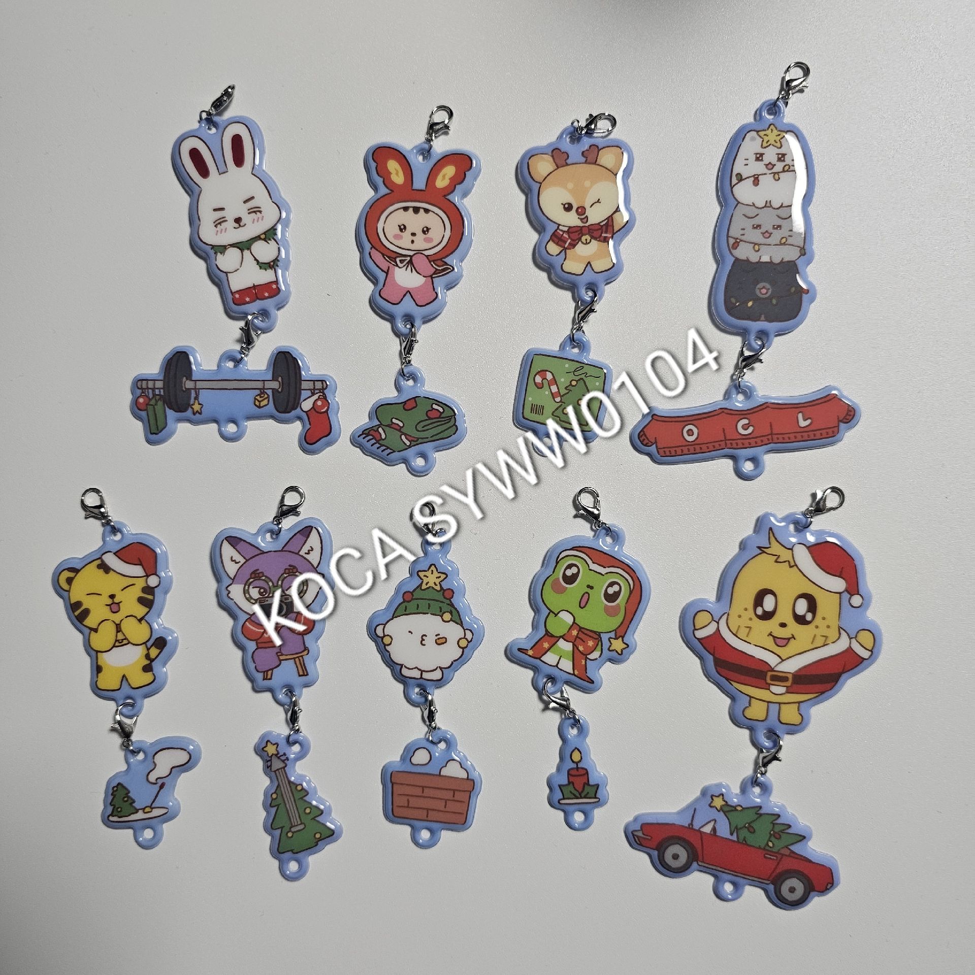 聖誕MINITEEN 鑰匙圈吊飾 隨機吊飾