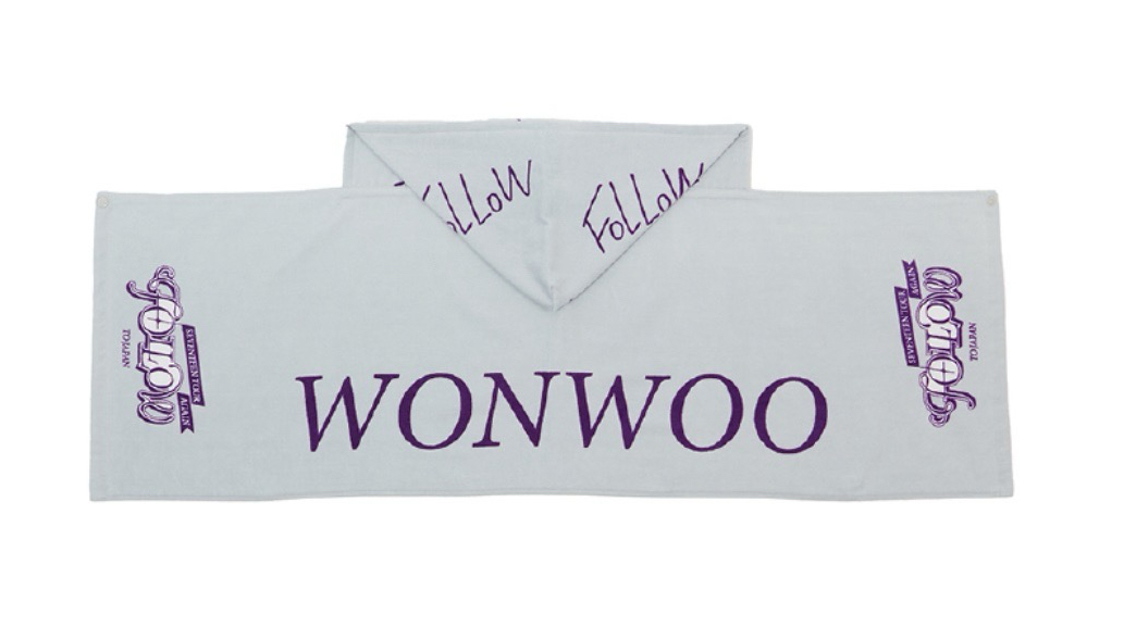 Follow again 毛巾帽 圓