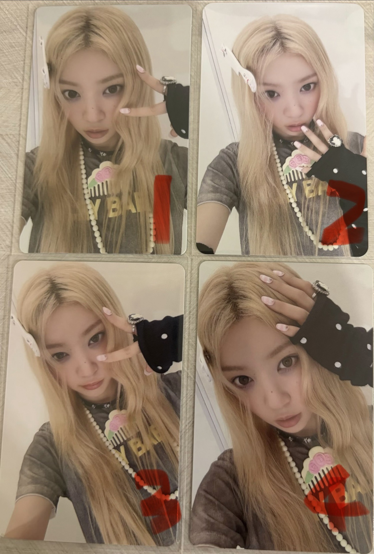 Illit 新專不再可愛 萌花金髮造型