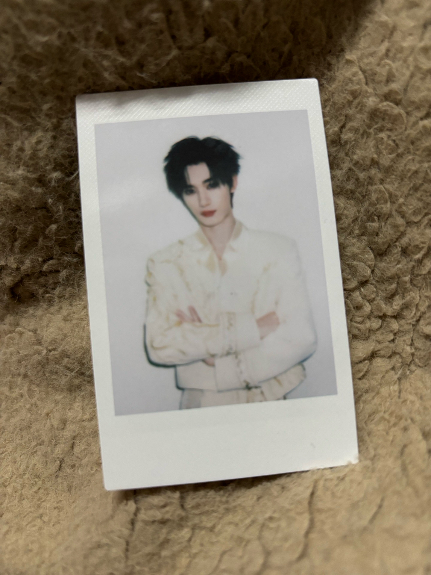 丁程鑫 白衣拍立得