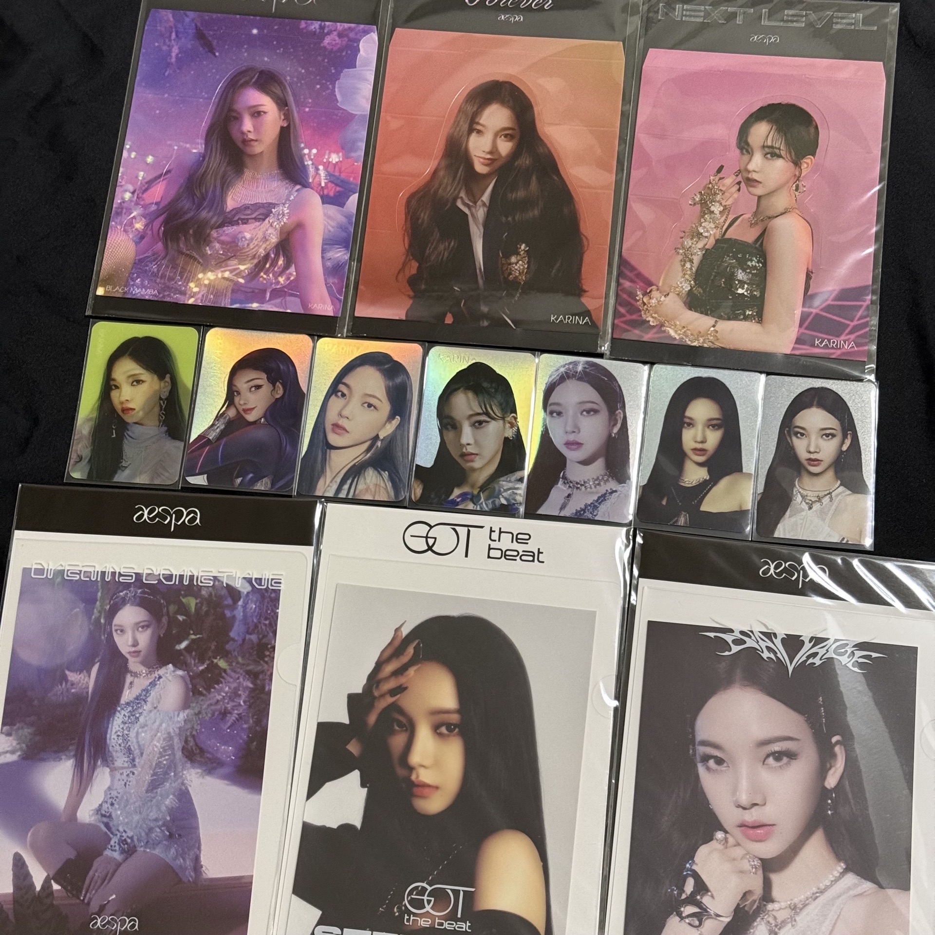 aespa Karina 閃卡盤