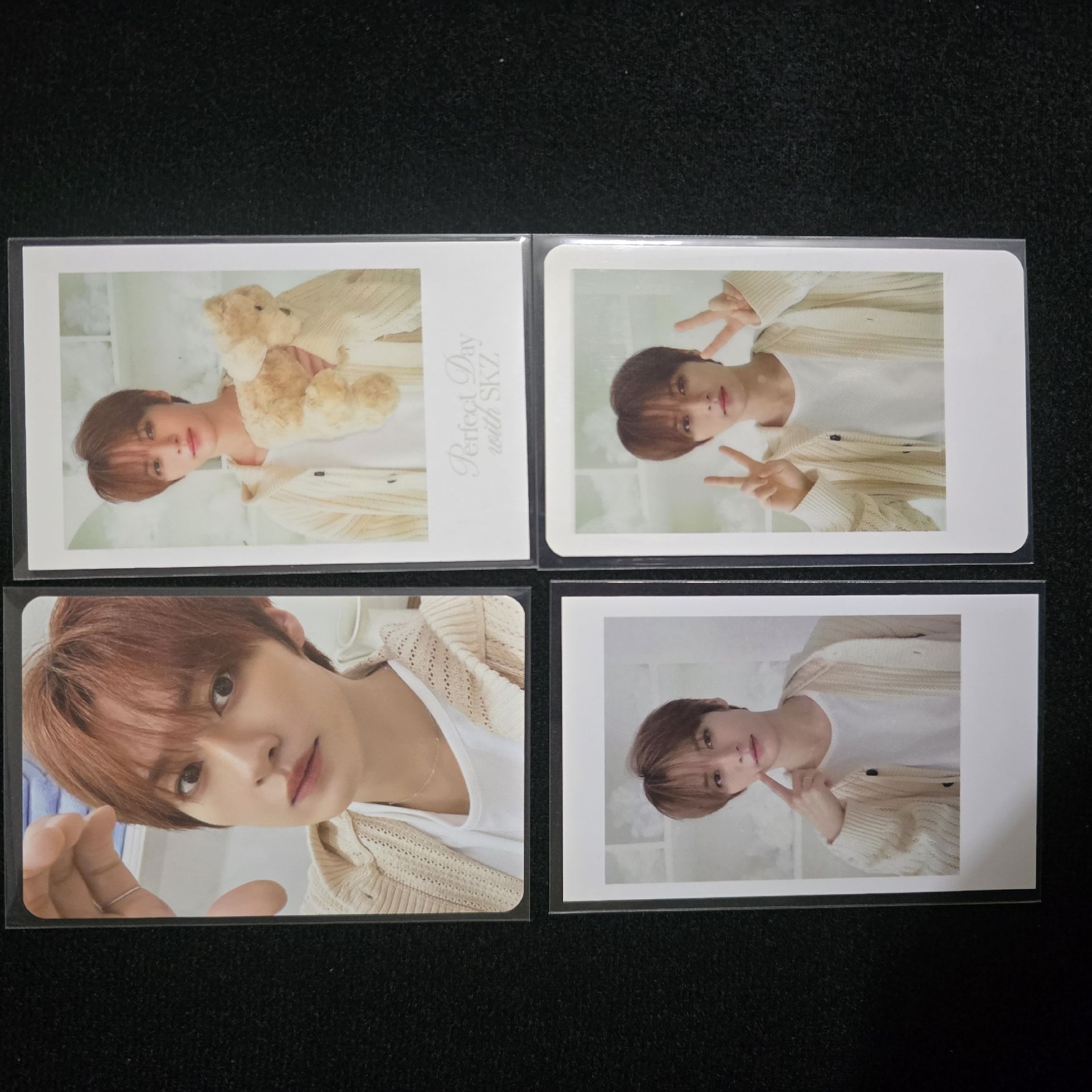 Stray Kids 2024 年曆卡+JYP+EL特典卡🐰旻 Leeknow(6張不拆)