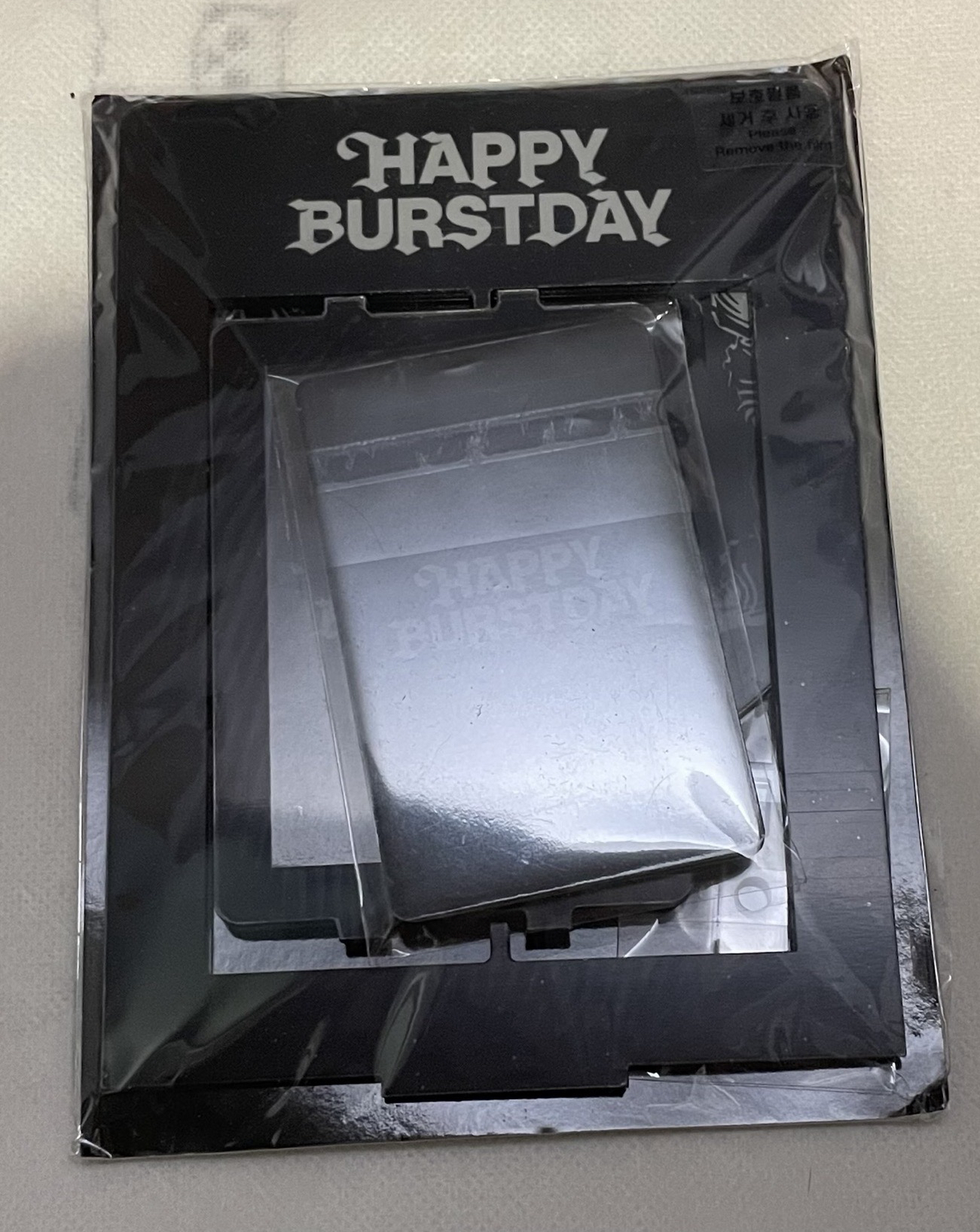 HAPPY BURSTDAY旋轉立牌🈚️秀