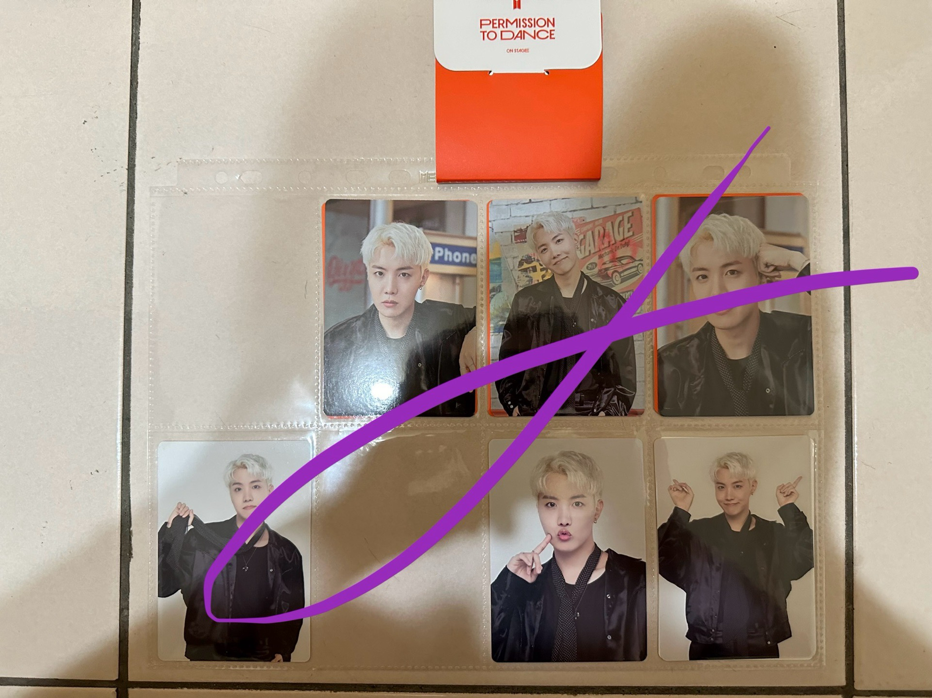 [RM/JIN/Suga/J hope] PTDOS 隨機卡 LA場 