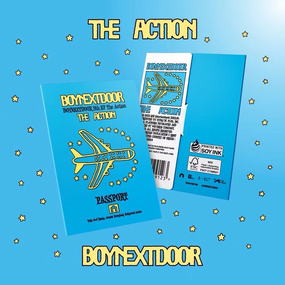 BOYNEXTDOOR the action 電子專 未掃 明宰鉉