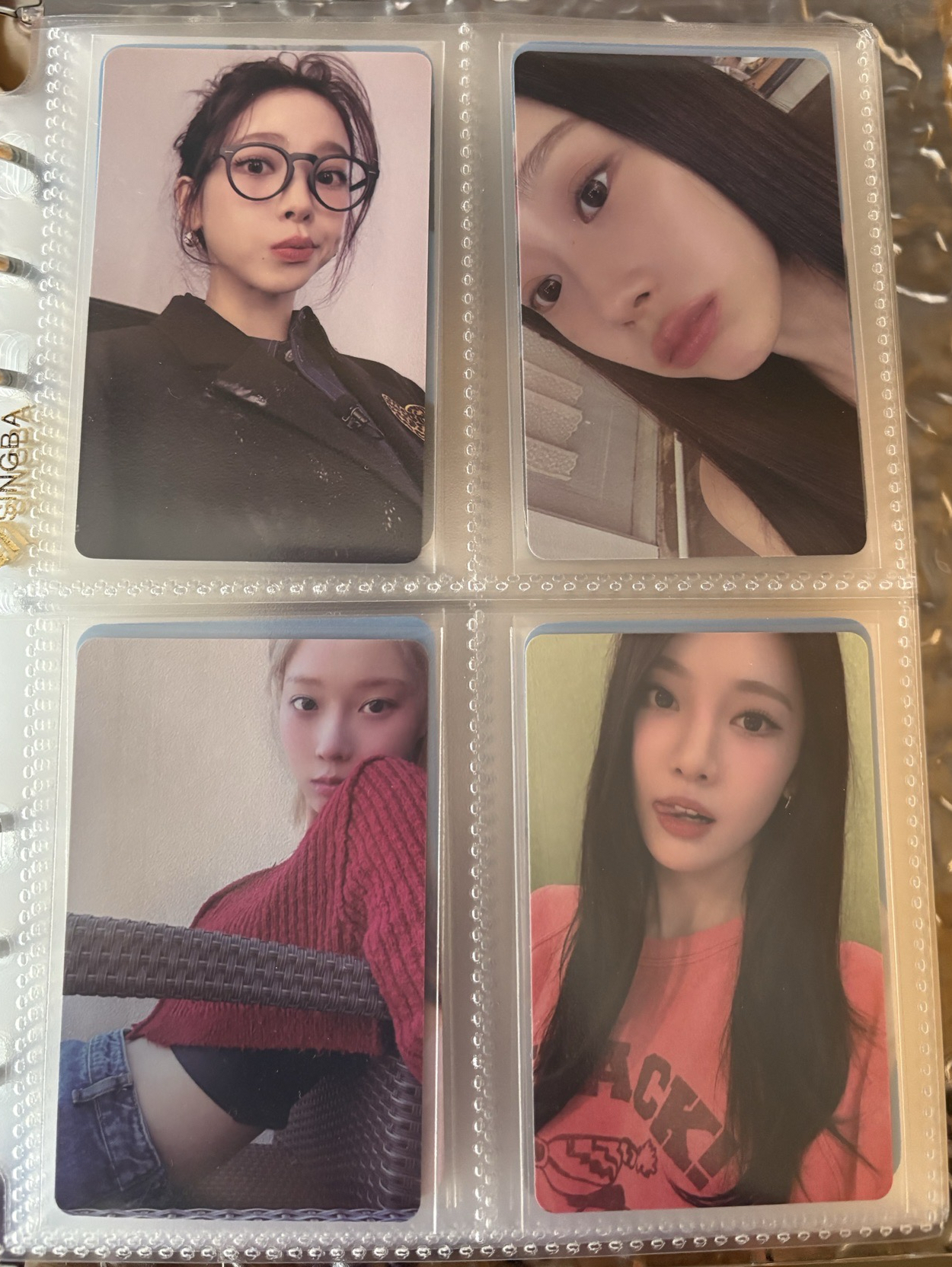 aespa whiplash kms 特典卡 預售v3一套