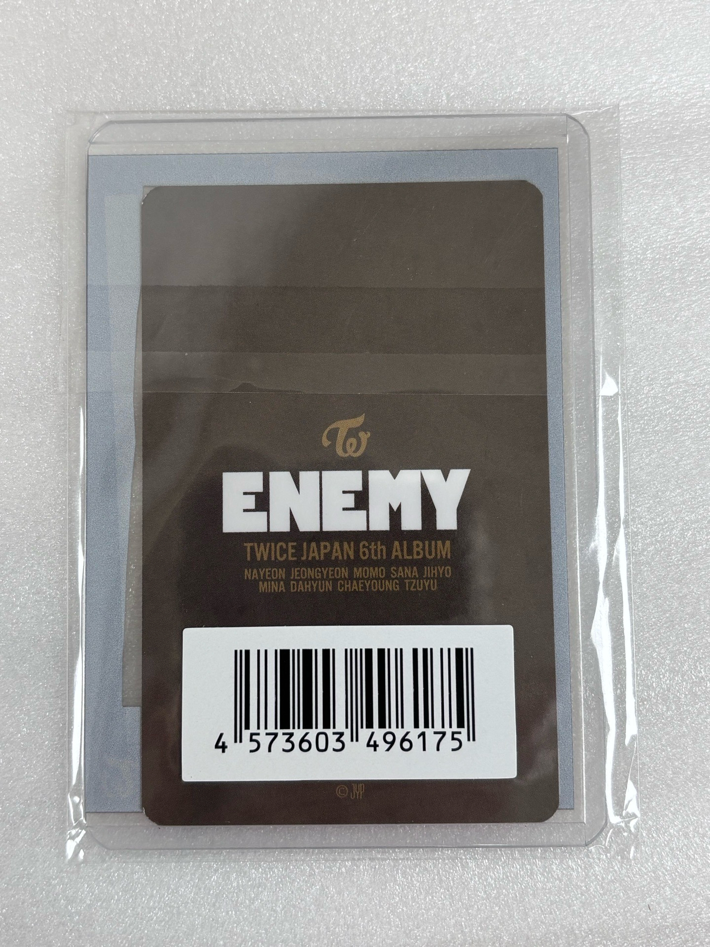 現貨 全新未拆 ENEMY JYP JAPAN 特典 子瑜