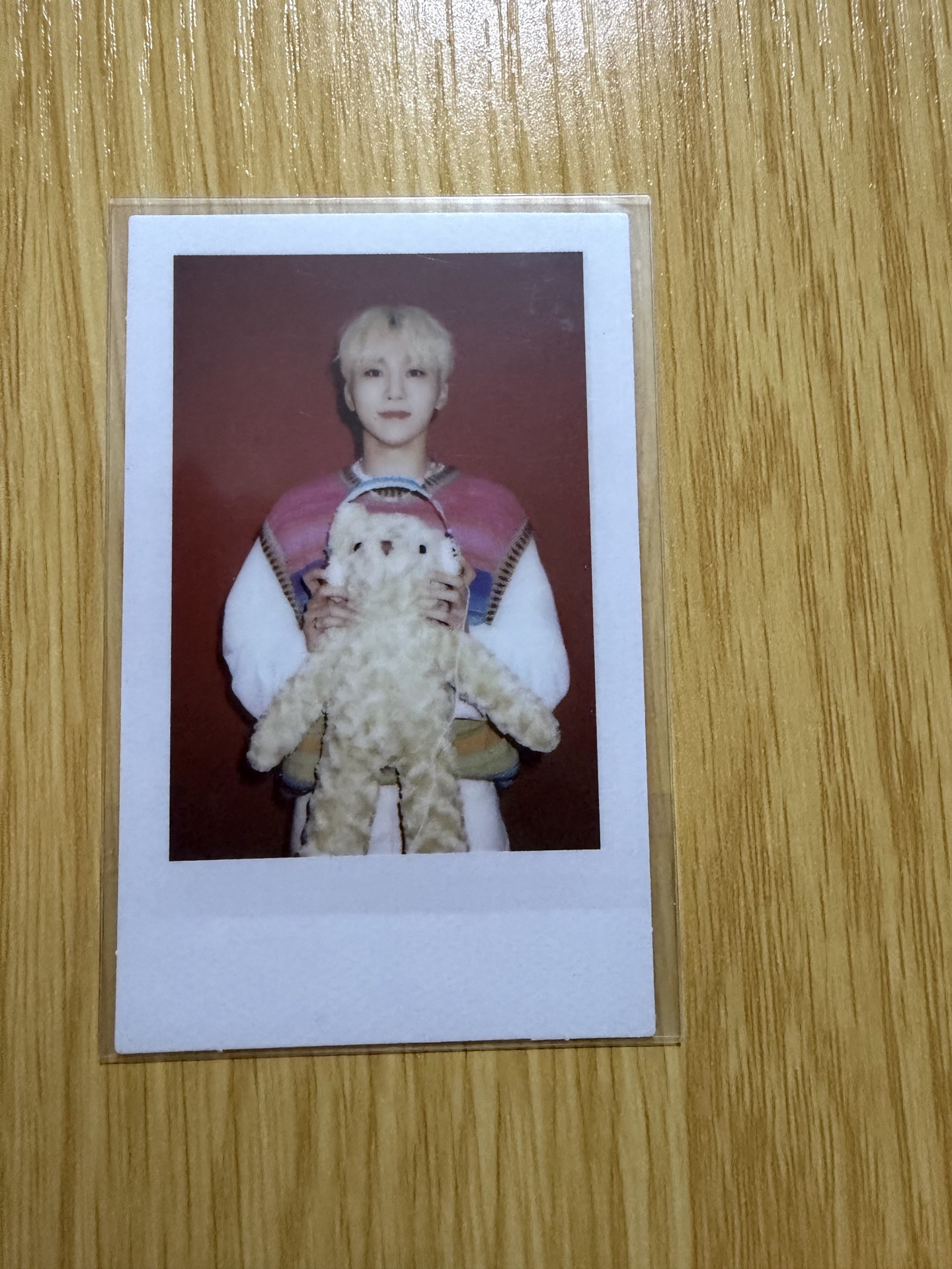 THE NAME 雜誌卡 拍立得 抱熊寛