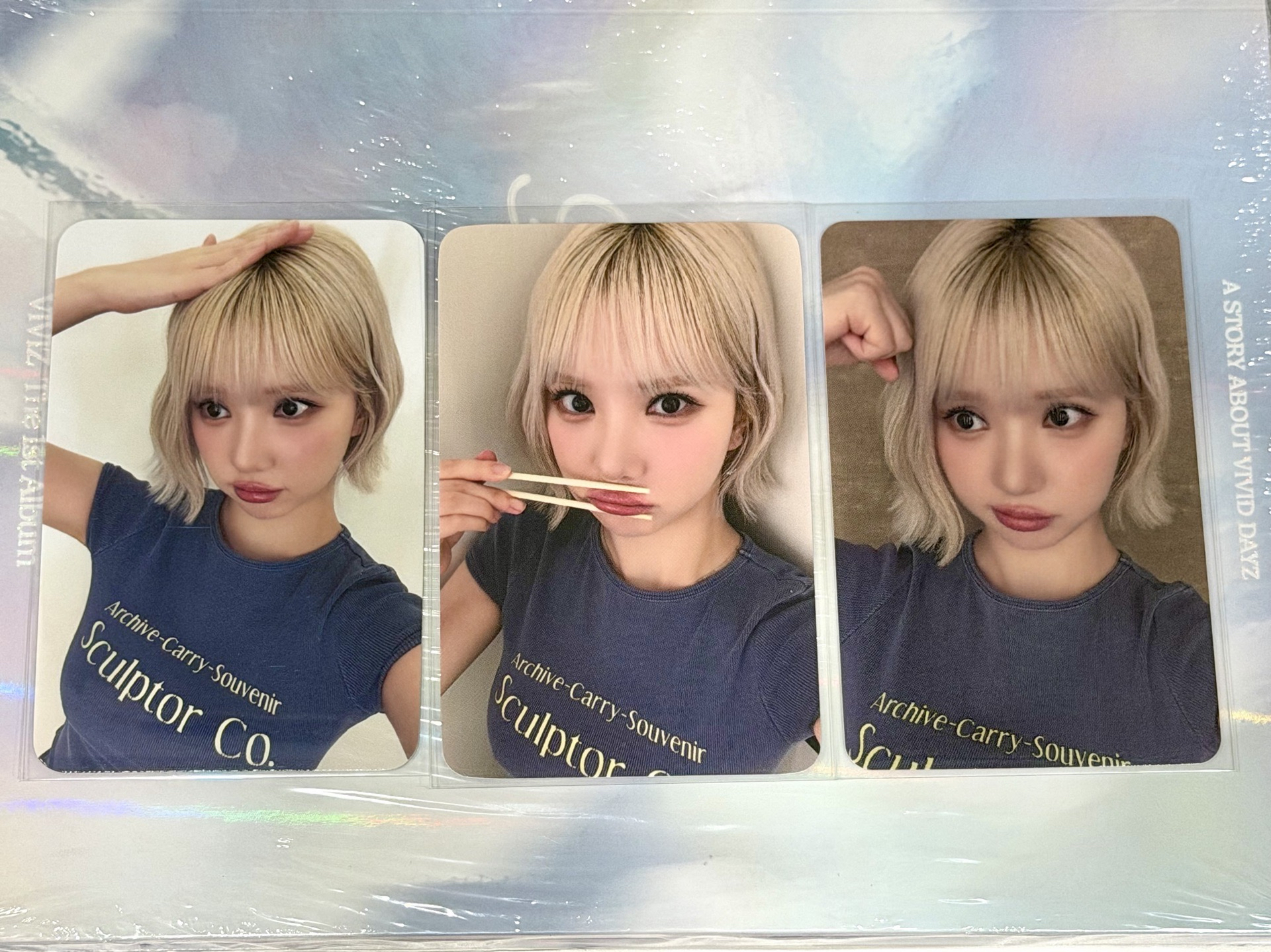 VIVIZ正規一特典 摸摸頭 筷子 敲頭