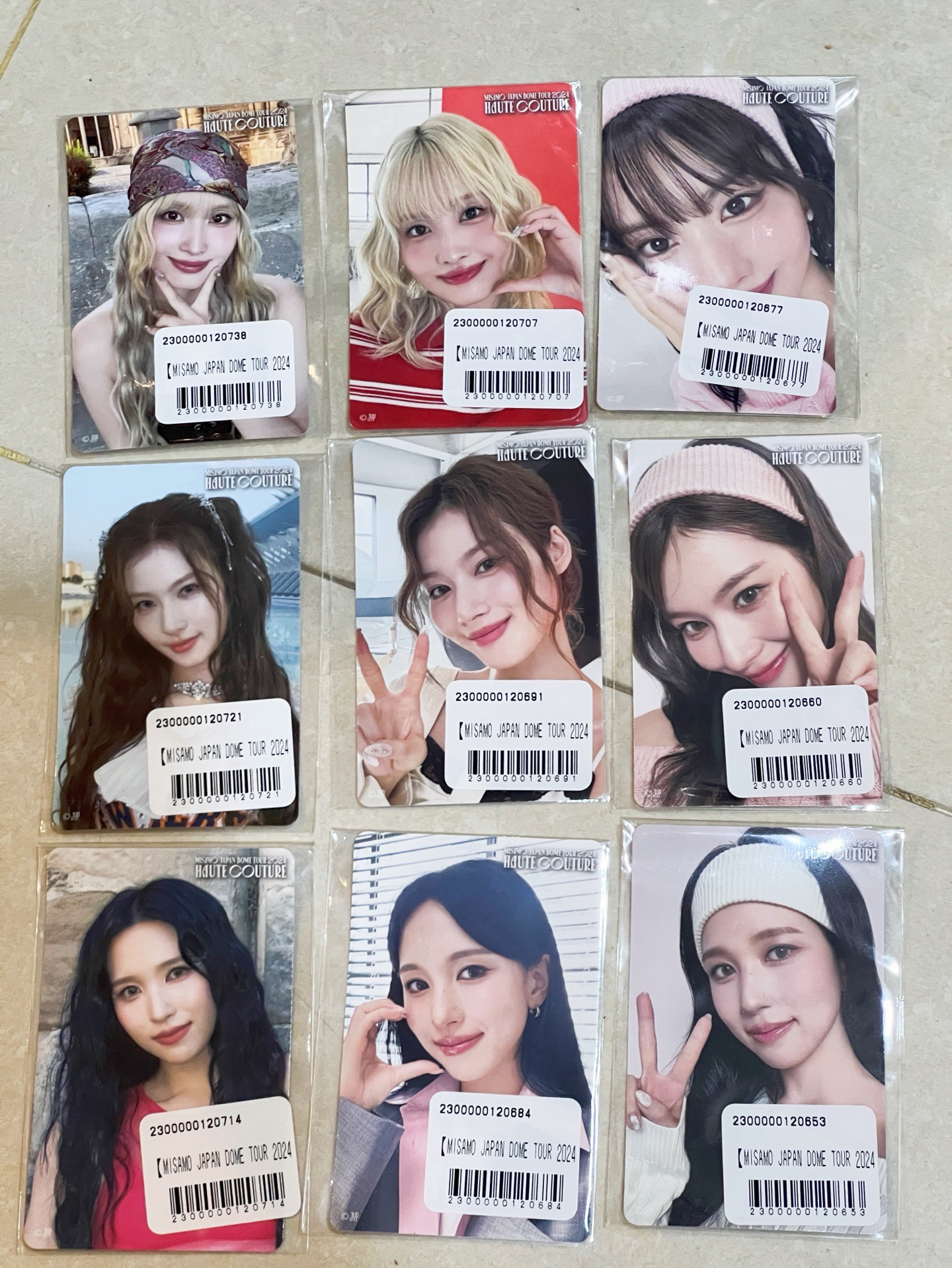 MISAMO線上一番賞F賞貼紙